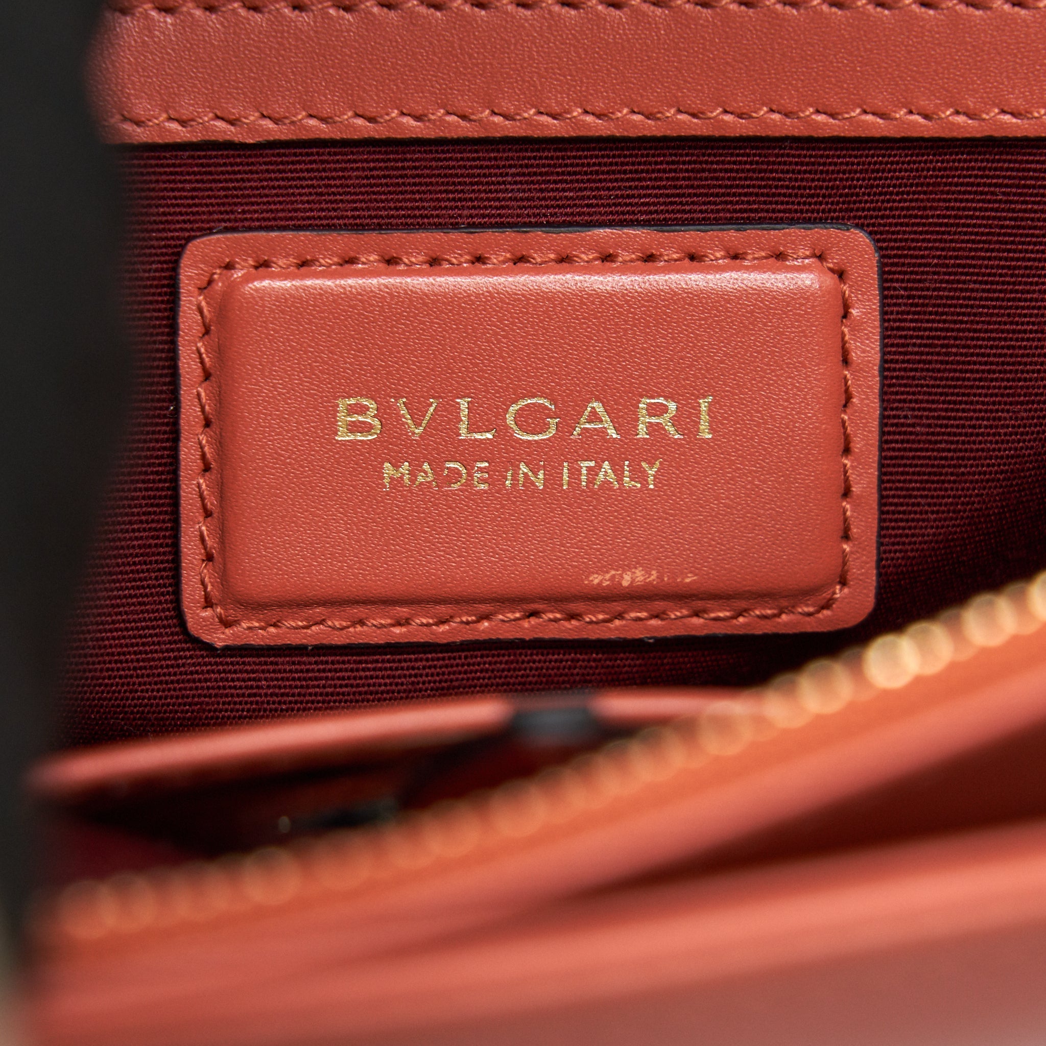 BVLGARI SERPENTI SHOULDER BAG CANYON AMBER