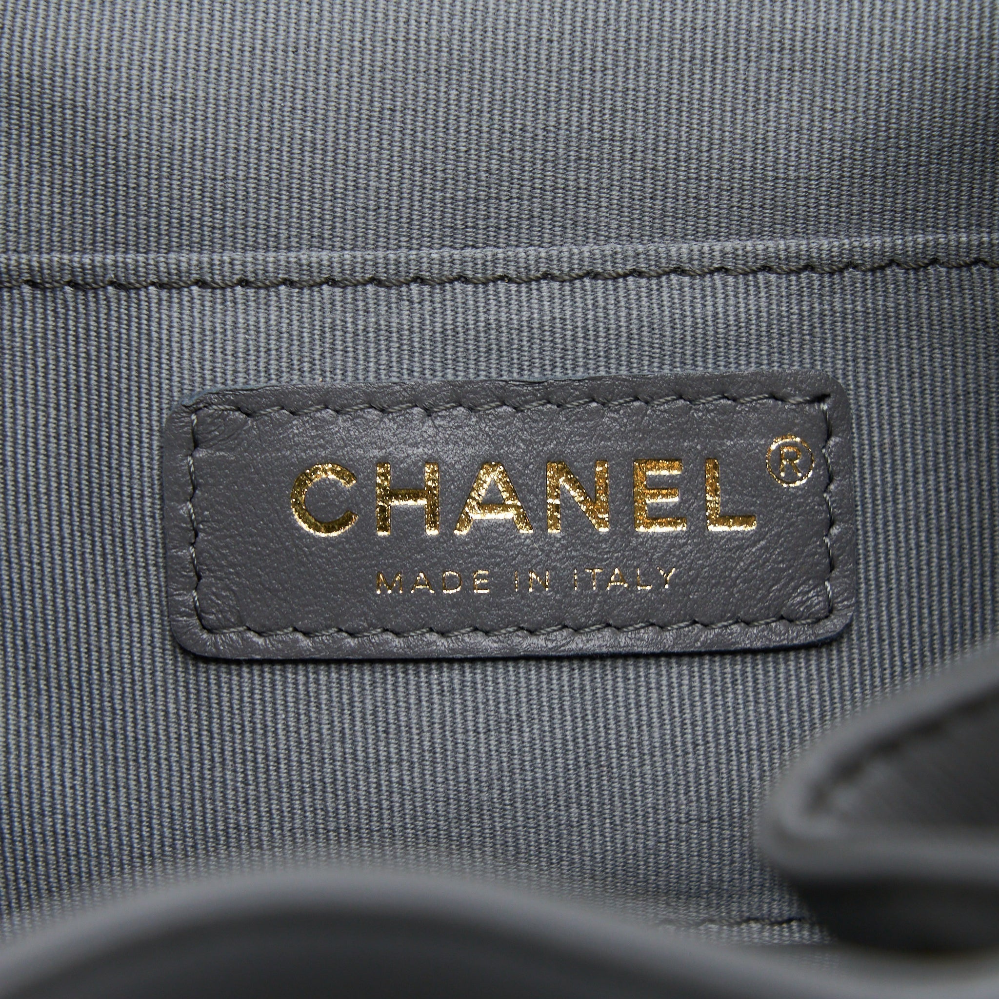 CHANEL 22A MIMI DUMA BACKPACK LAMBSKIN DARK GREY LGHW (MICROCHIP)