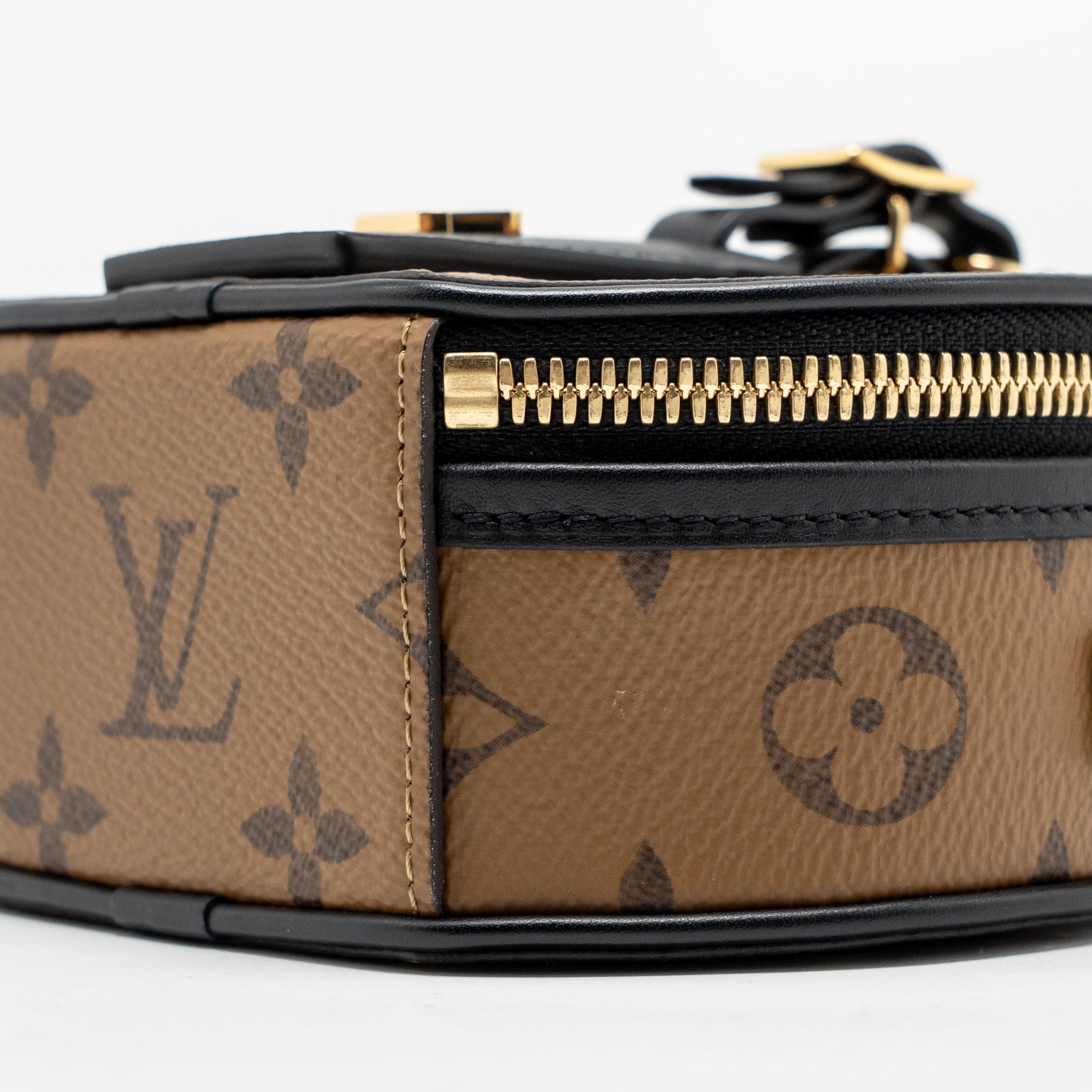 LOUIS VUITTON MINI BOITE CHAPEAU MONOGRAM REVERSE CANVAS GHW