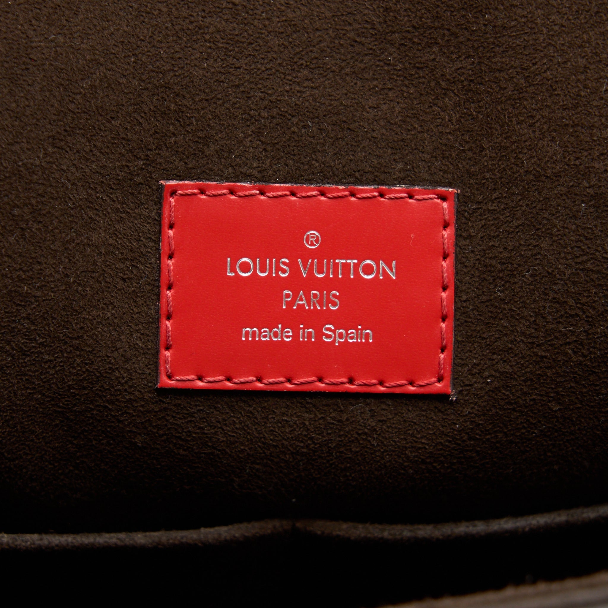 LOUIS VUITTON CLUNY MM EPI RED SHW