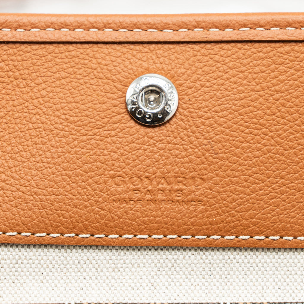 GOYARD BOHEME HOBO BAG CANVAS/CALFSKIN BLACK/BROWN SHW
