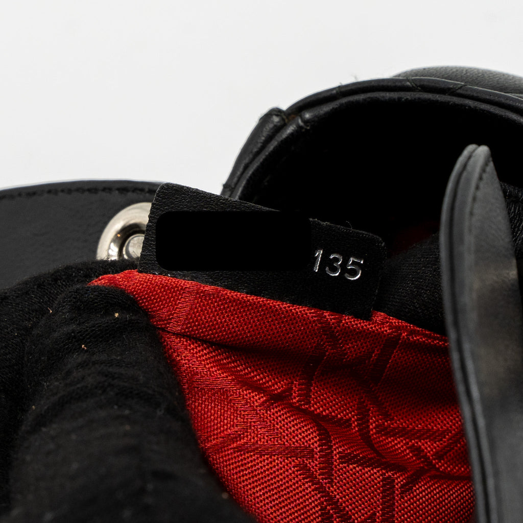 DIOR MINI LADY DIOR LAMBSKIN BLACK SHW