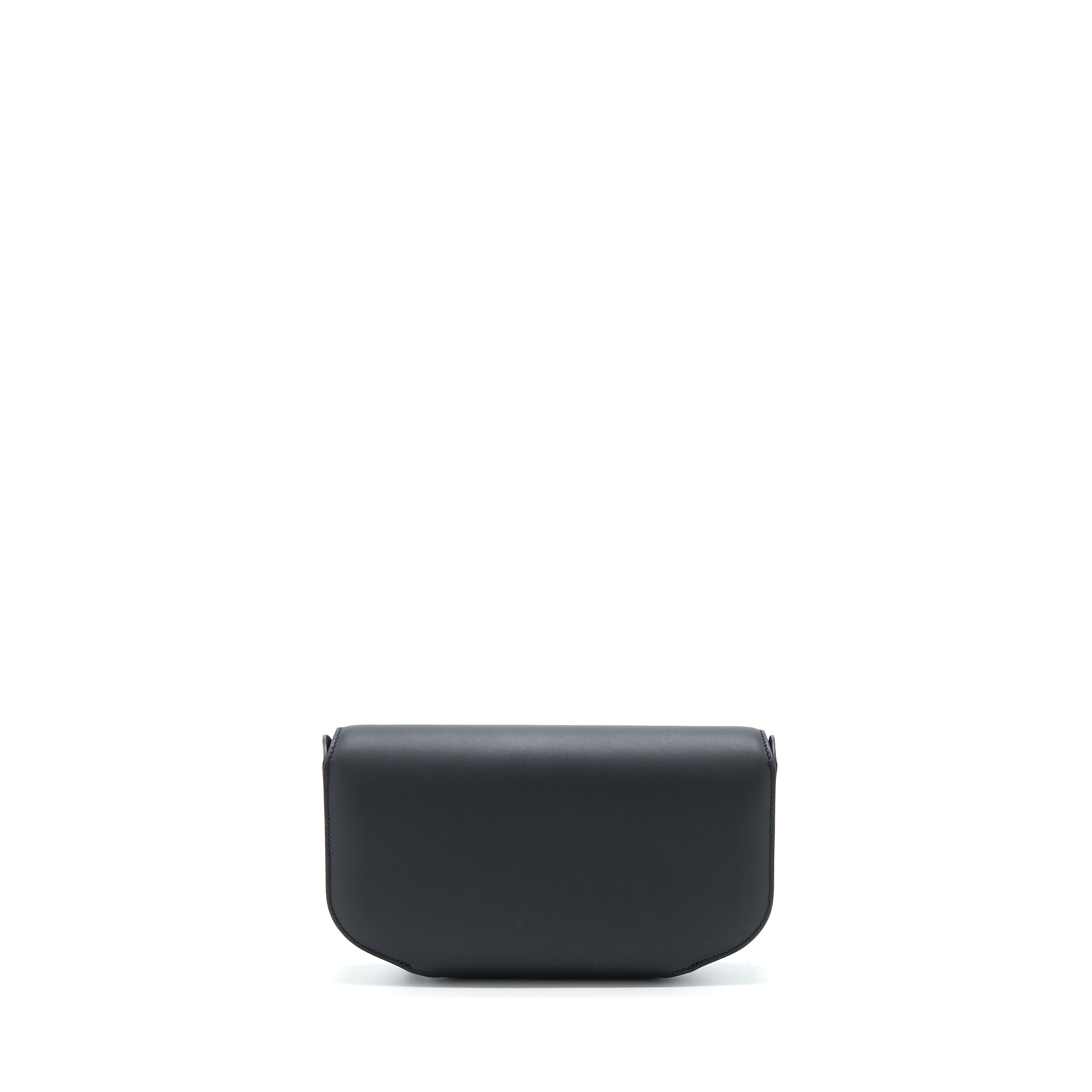 HERMES CHERCHE MIDI CLUTCH BAG MONSIEUR BLACK GHW