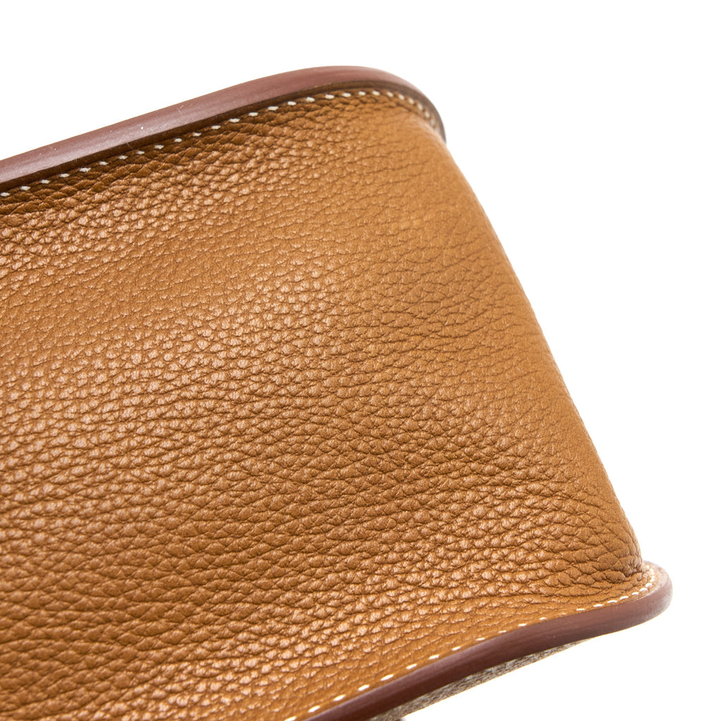 HERMES HALZAN 31 BARENIA FAUBOURG FAUVE GHW