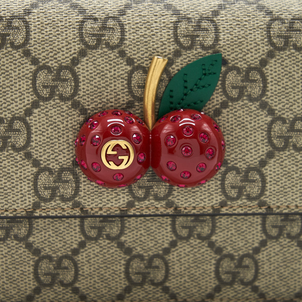 GUCCI CHERRIES WALLET ON CHAIN