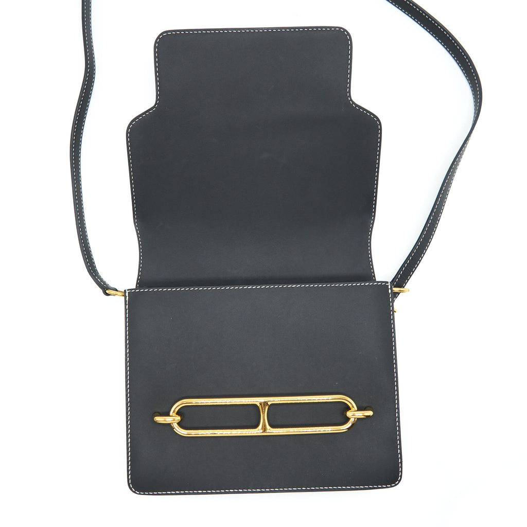 HERMES ROULIS 23 SOMBRERO BLACK GHW
