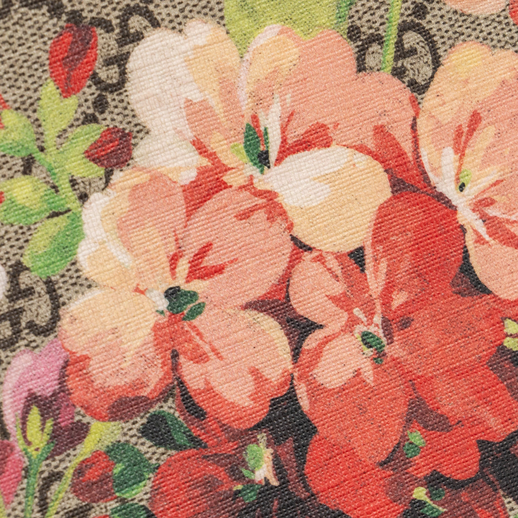 GUCCI DIONYSUS SHOULDER BAG FLOWER PRINTED GG SUPREME CANVAS SHW