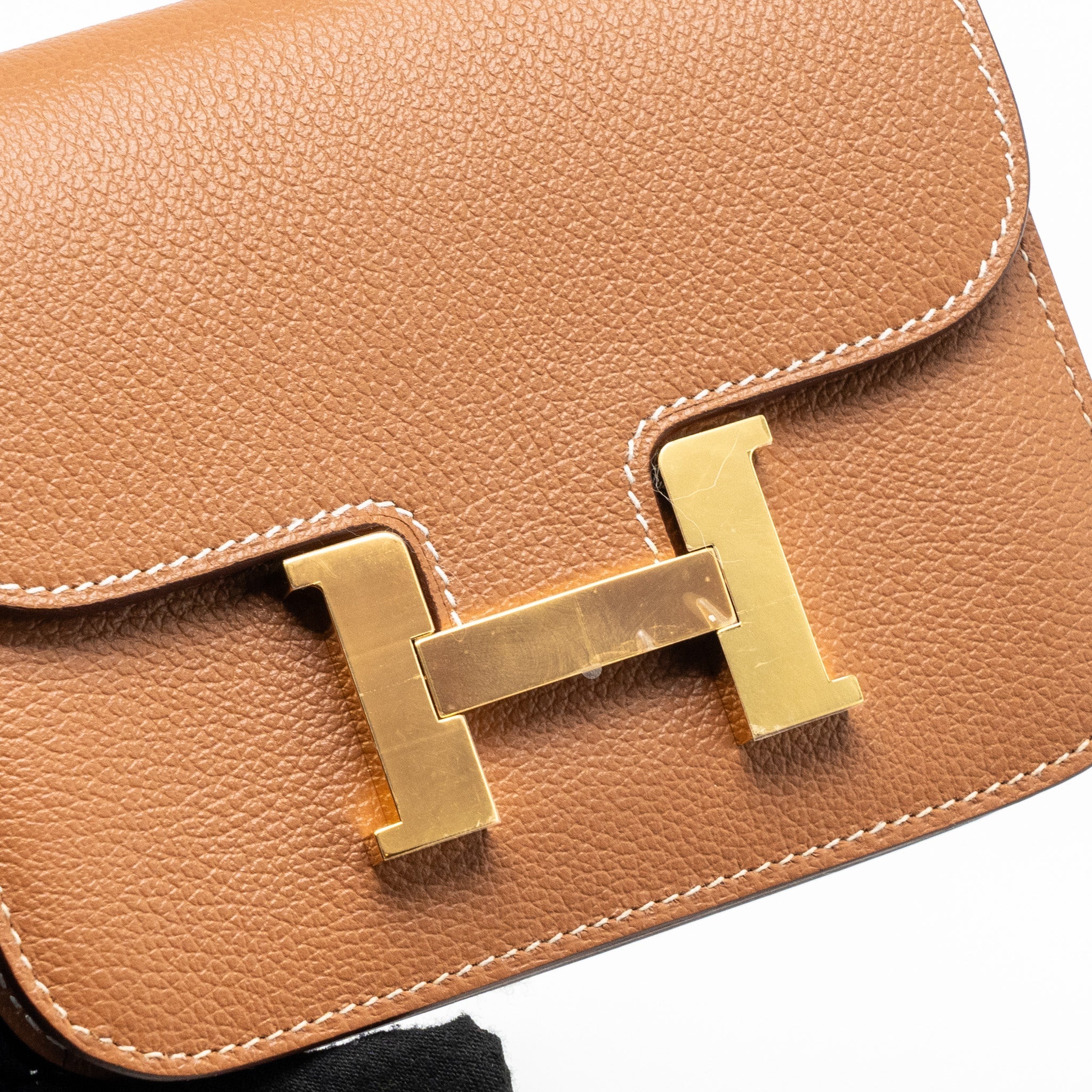 HERMES CONSTANCE EVERCOLOR GOLD GHW