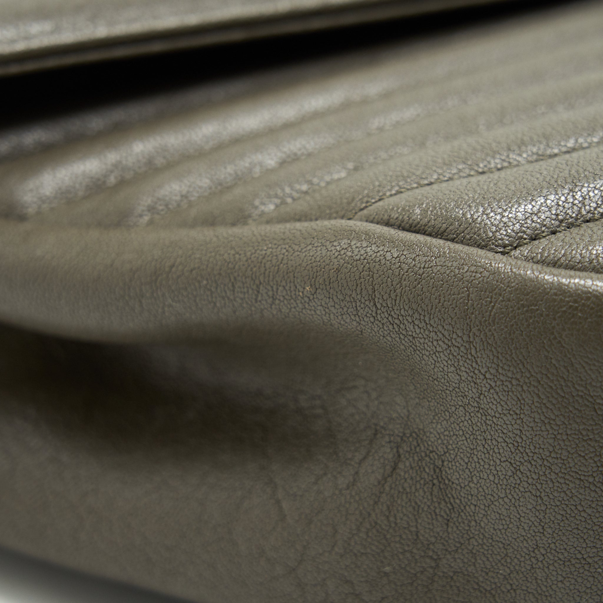 YSL COLLEGE LARGE SIZE OLIVE GREY COLOUR IN SHW