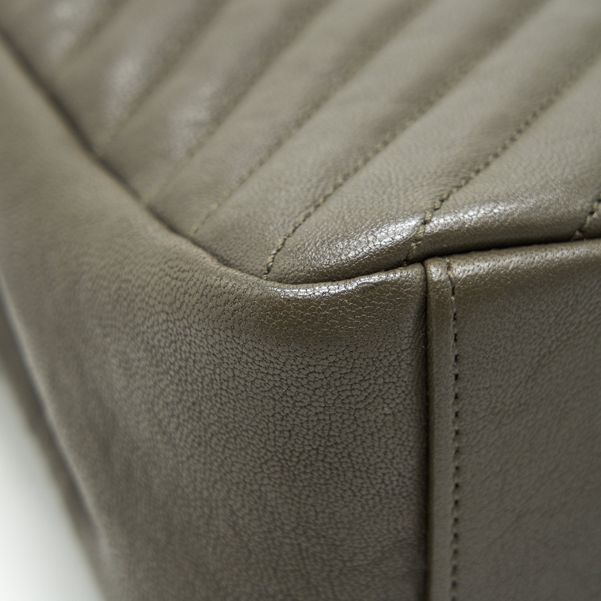 YSL COLLEGE LARGE SIZE OLIVE GREY COLOUR IN SHW