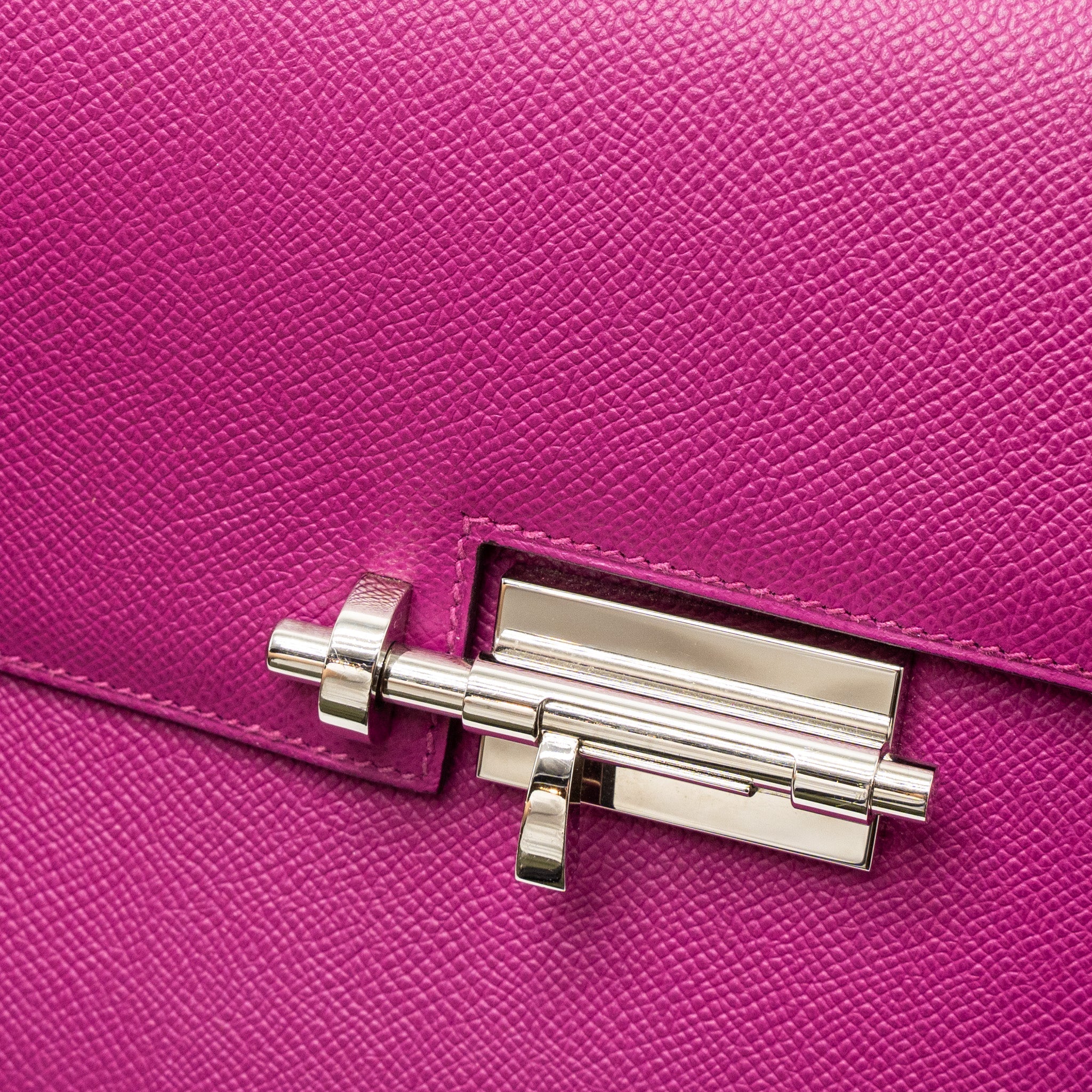 HERMES VERROU 21 EPSOM L3 ROSE PURPLE SHW