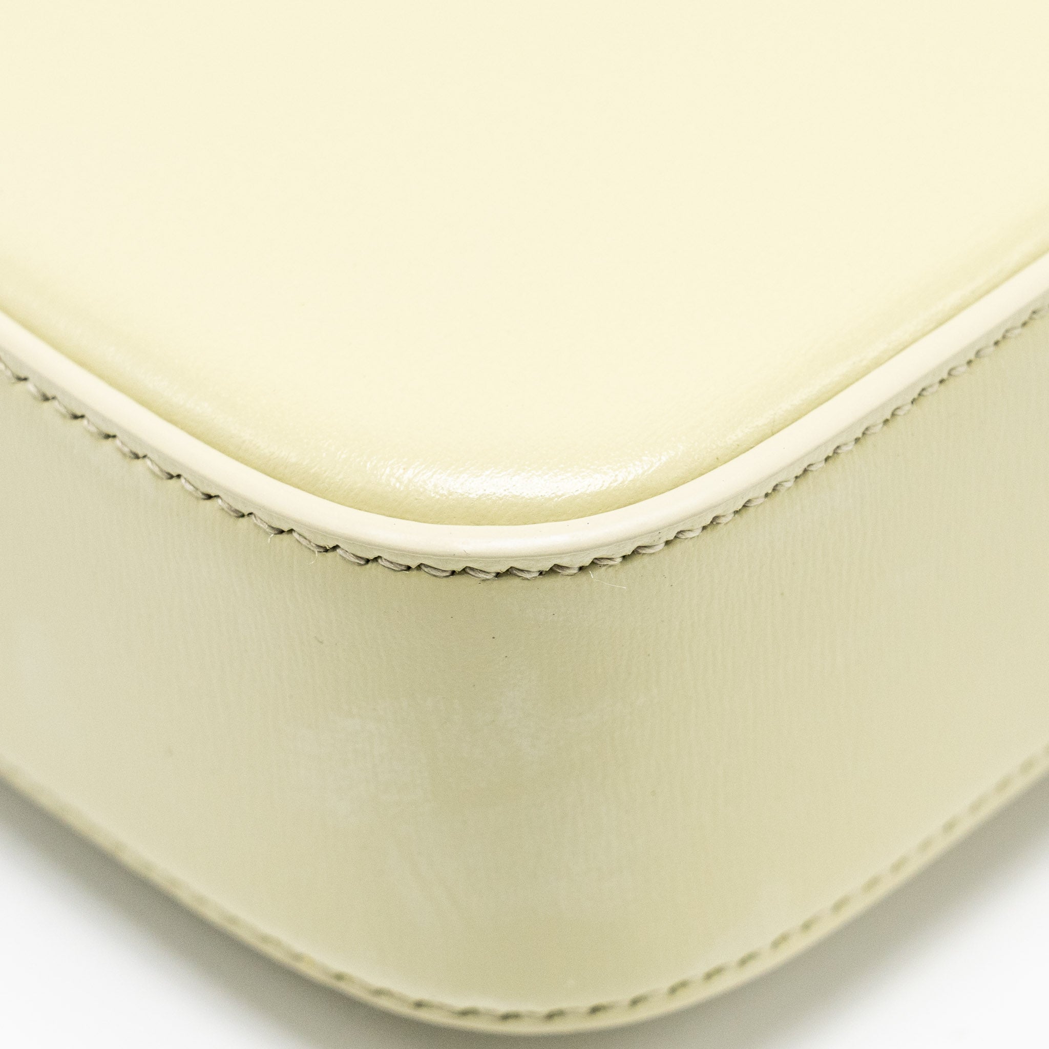 CELINE MINI CLAUDE SHINY CALFSKIN PISTACHIO GHW