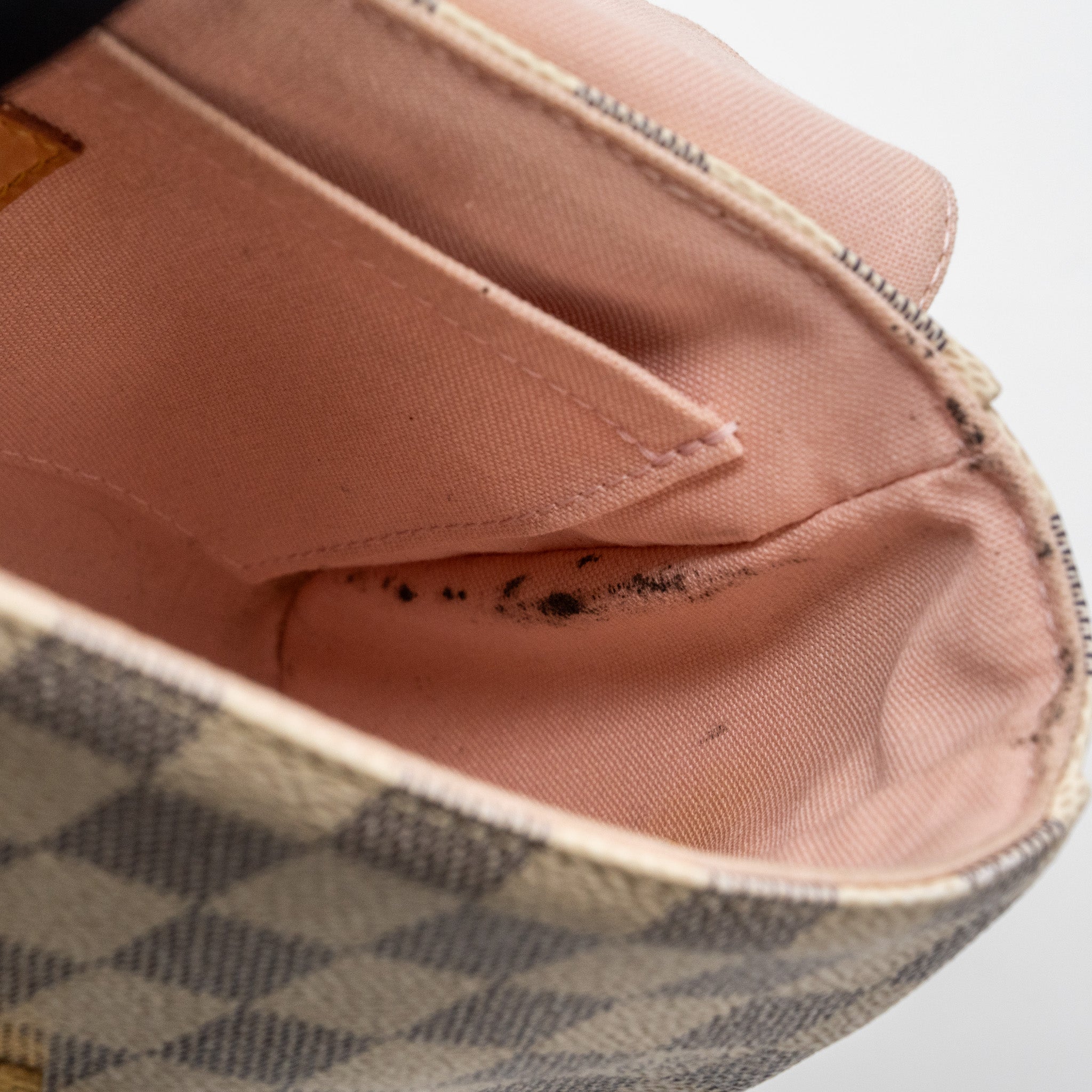 LOUIS VUITTON CROISETTE DAMIER AZUR CANVAS GHW