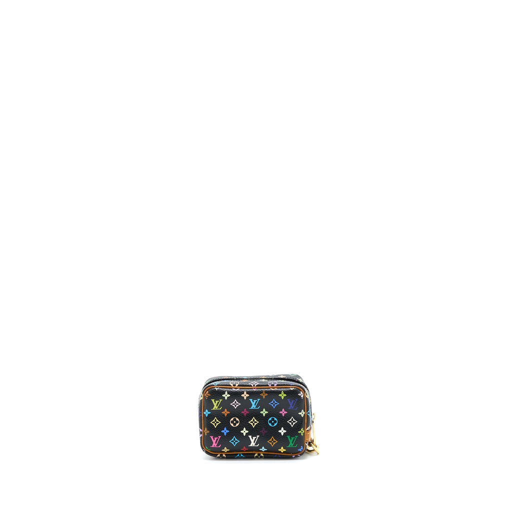 LOUIS VUITTON MINI COIN POUCH MULTICOLOUR MONOGRAM CANVAS GHW