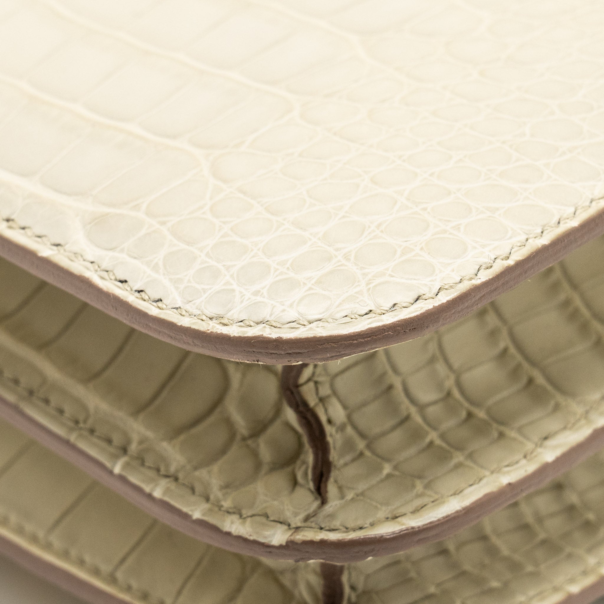 HERMES MINI CONSTANCE ALLIGATOR MISSISSIPPIENSIS MAT BETON GHW