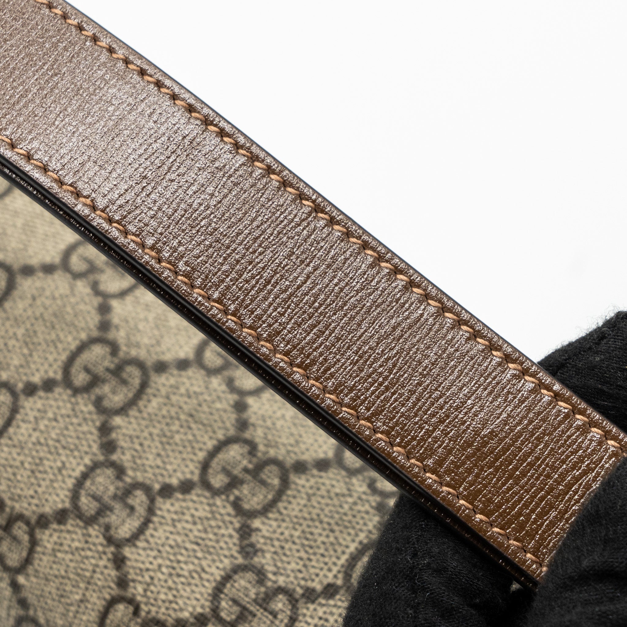 GUCCI HORSEBIT 1955 SHOULDER BAG GG SUPREME CANVAS/ LEATHER BROWN GHW