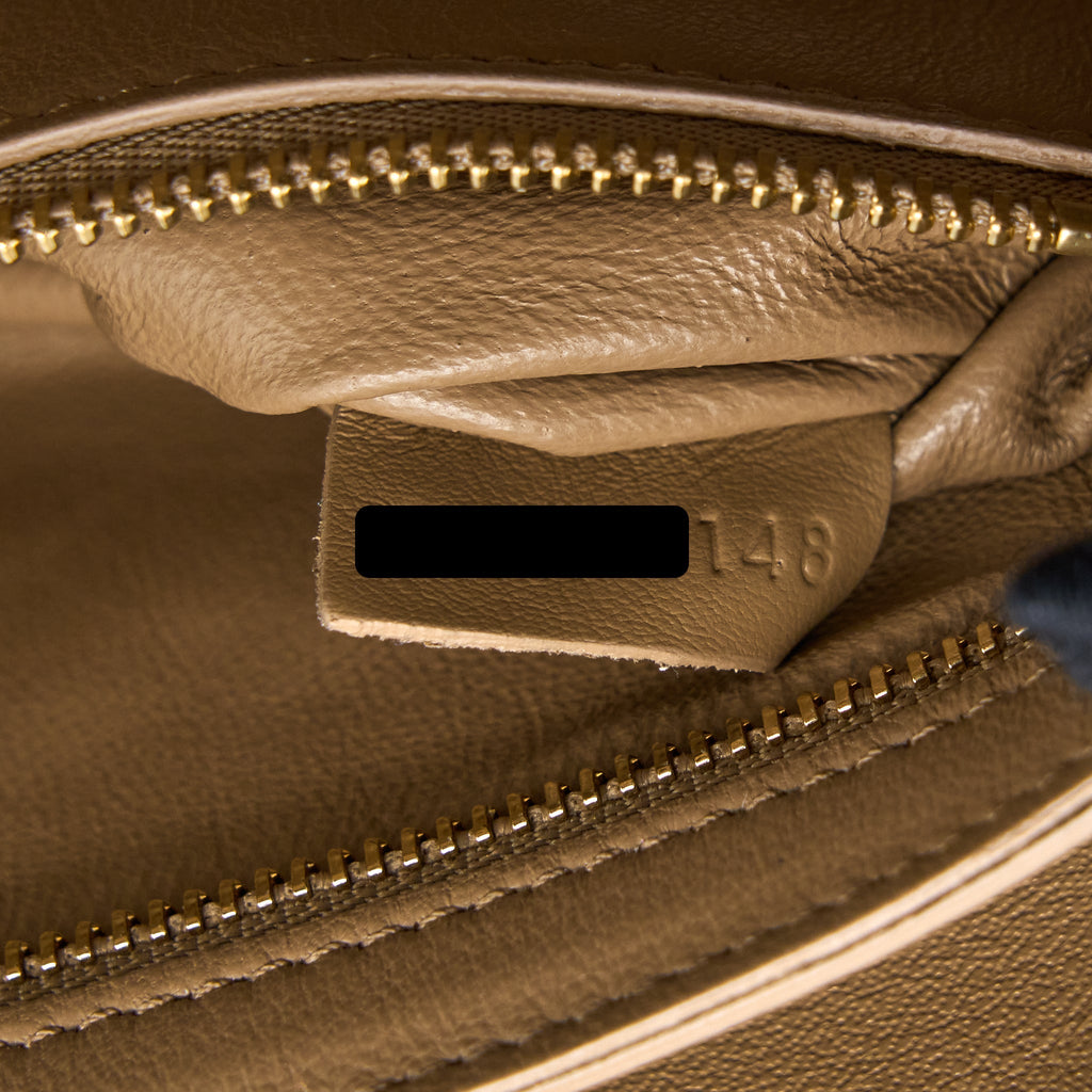 CELINE C BAG CALFSKIN LIGHT CAMEL GHW