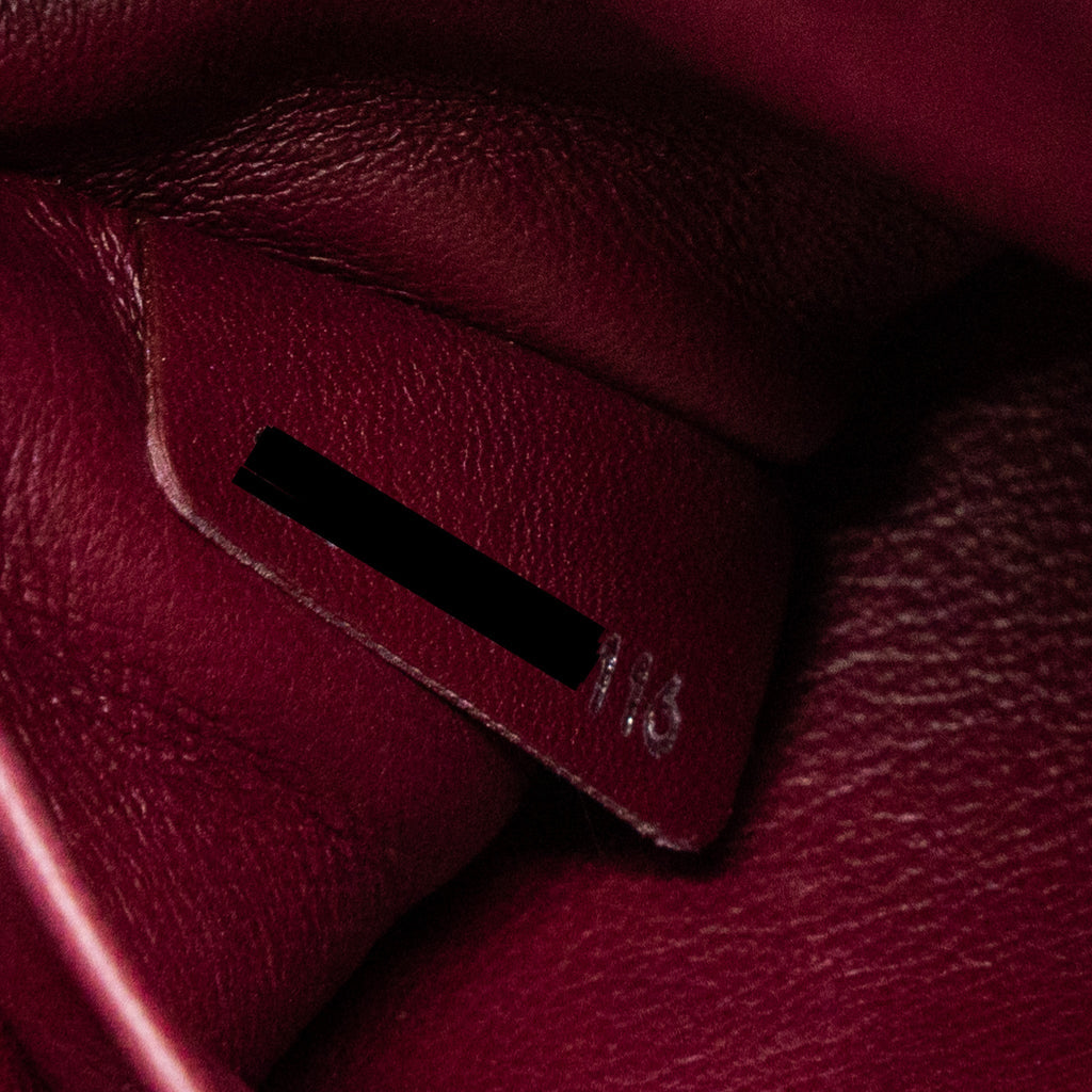DIOR DIORISSIMO BAG CALFSKIN BEIGE/PINK SHW