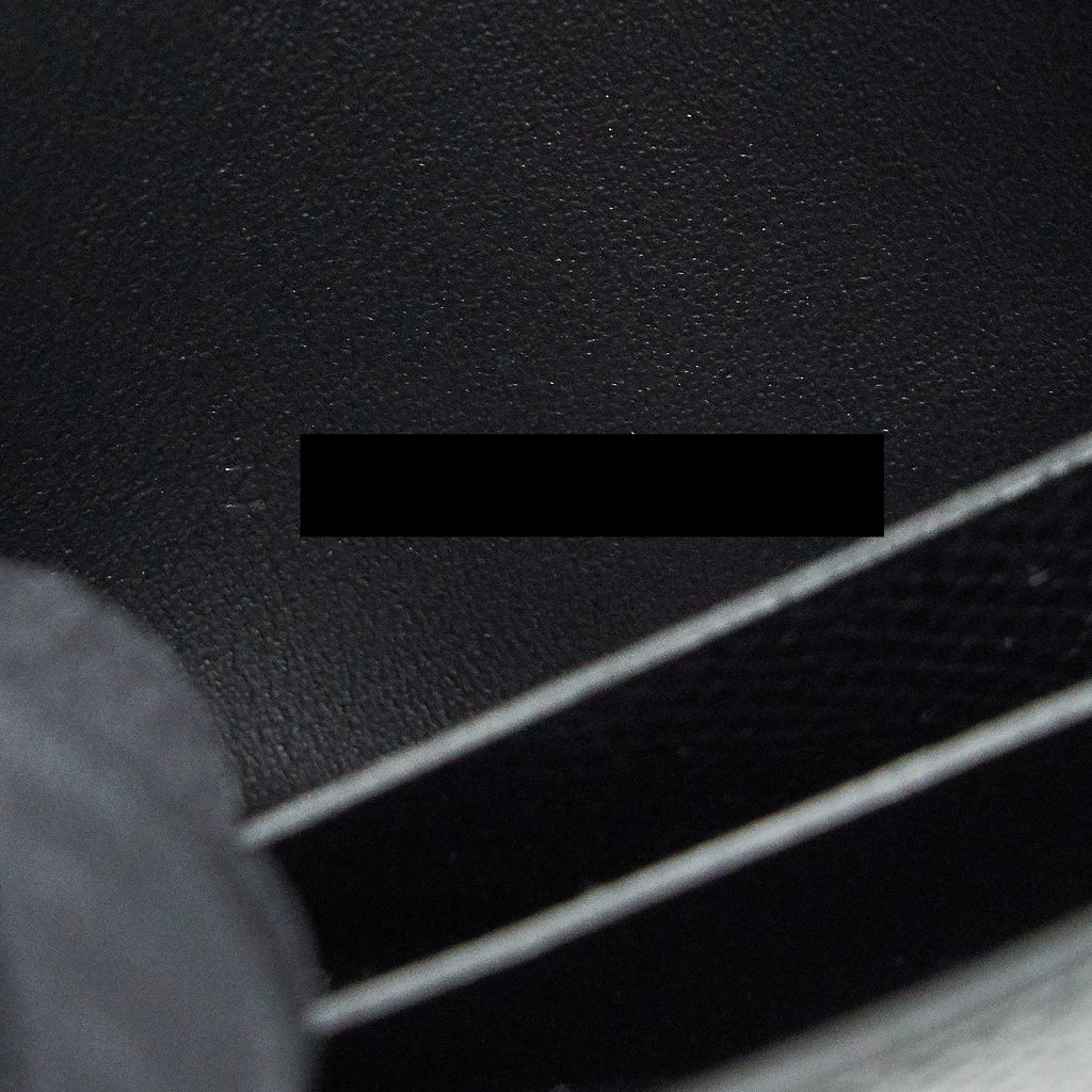 HERMES CONSTANCE SLIM EPSOM BLACK RGHW