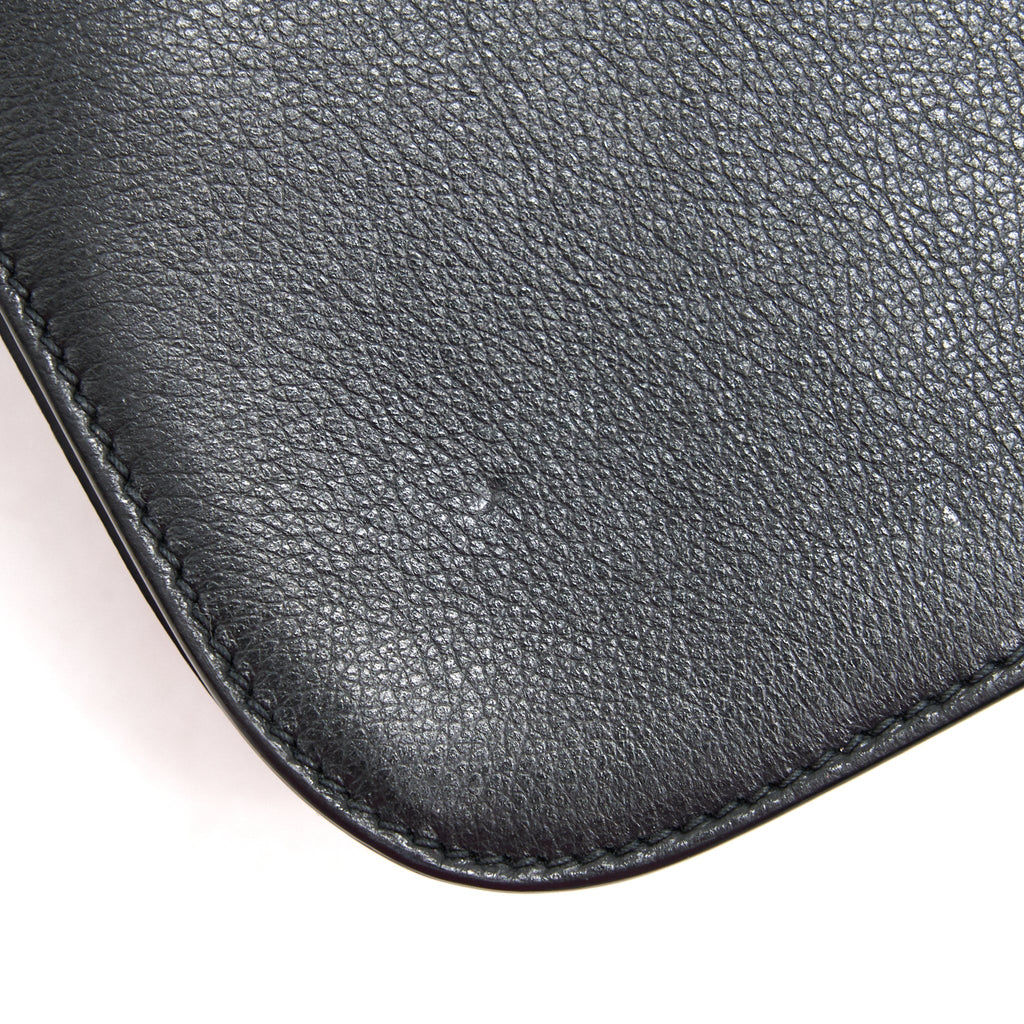 PRADA PATTINA IN GLACE BAG CALFSKIN BLACK SHW