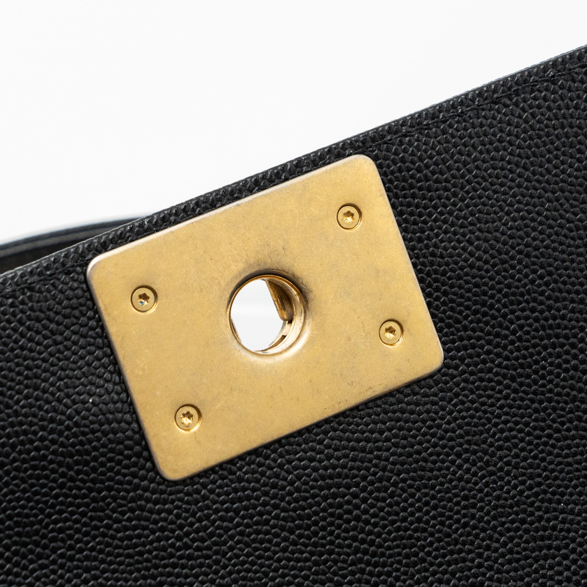 CHANEL SMALL BOY BAG CAVIAR BLACK GHW