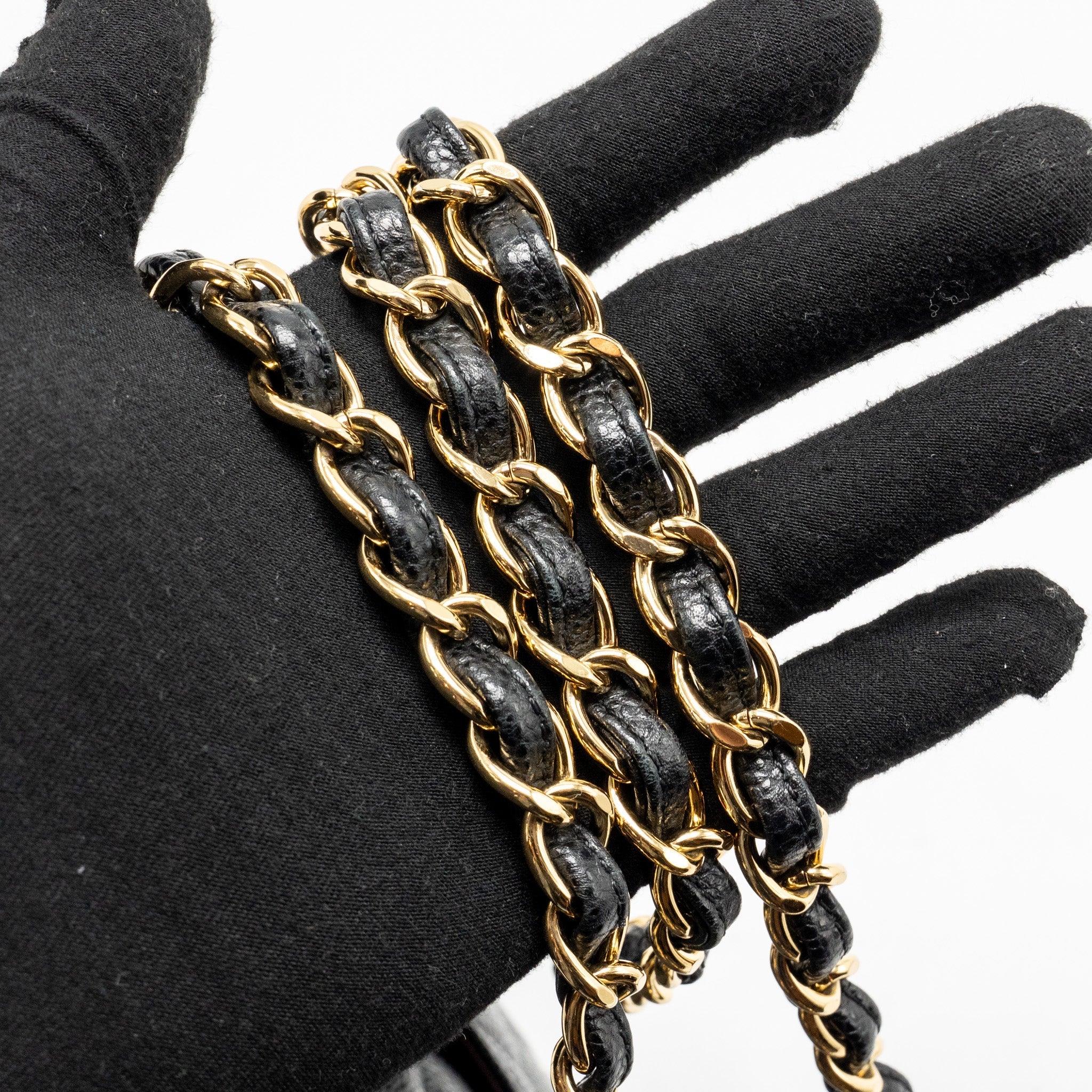 CHANEL JUMBO CLASSIC DOUBLE FLAP BAG CAVIAR BLACK GHW