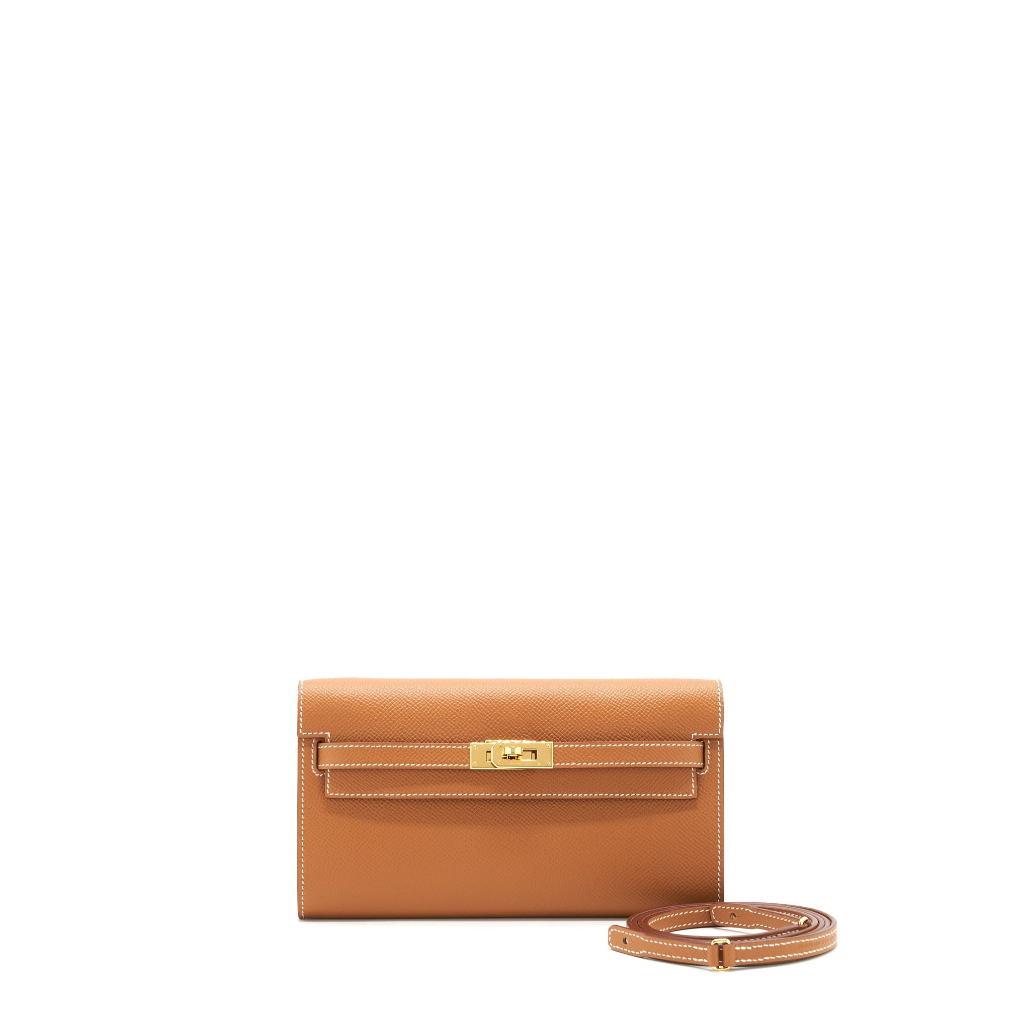 HERMES KELLY TO GO EPSOM GOLD GHW