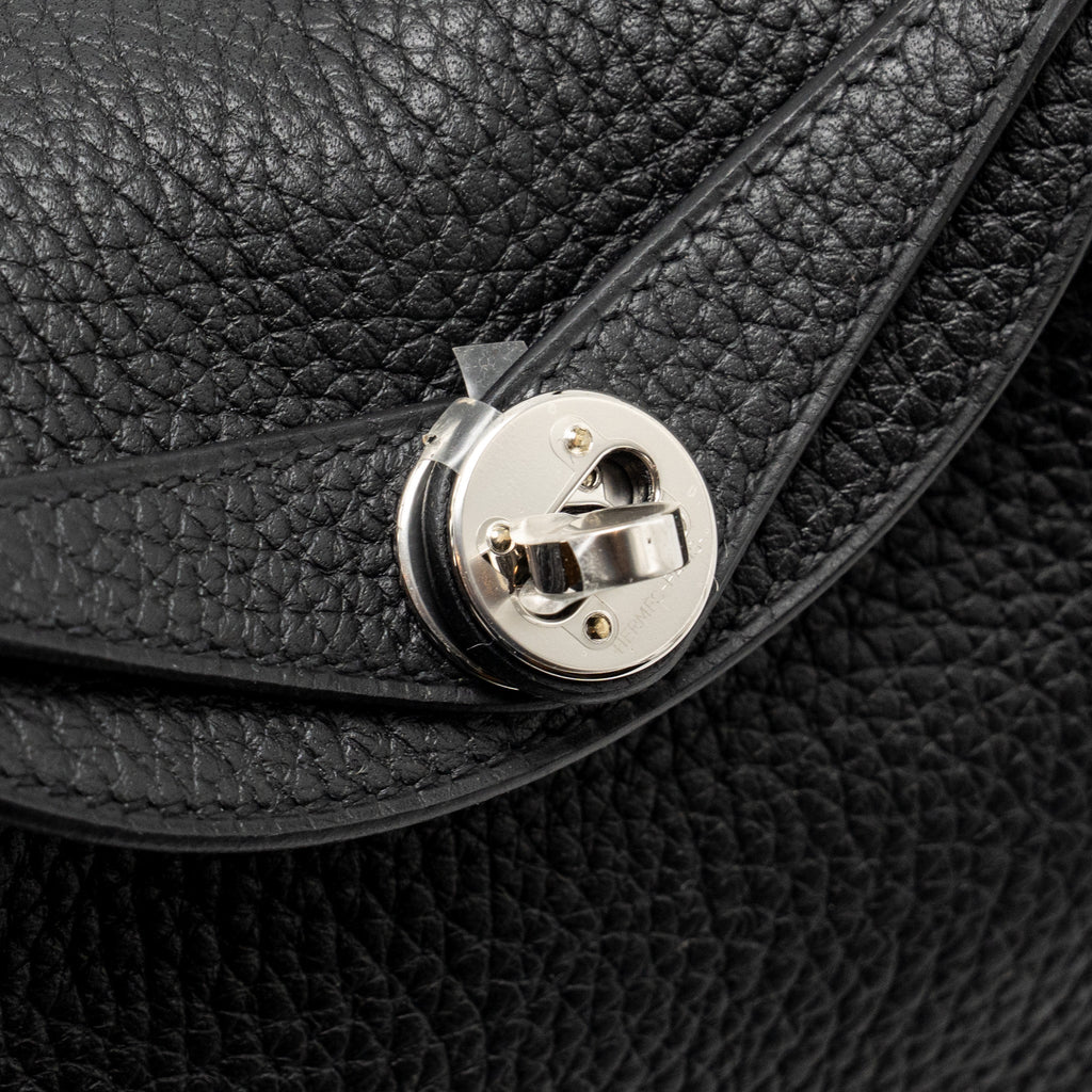 HERMES MINI LINDY II CLEMENCE BLACK SHW