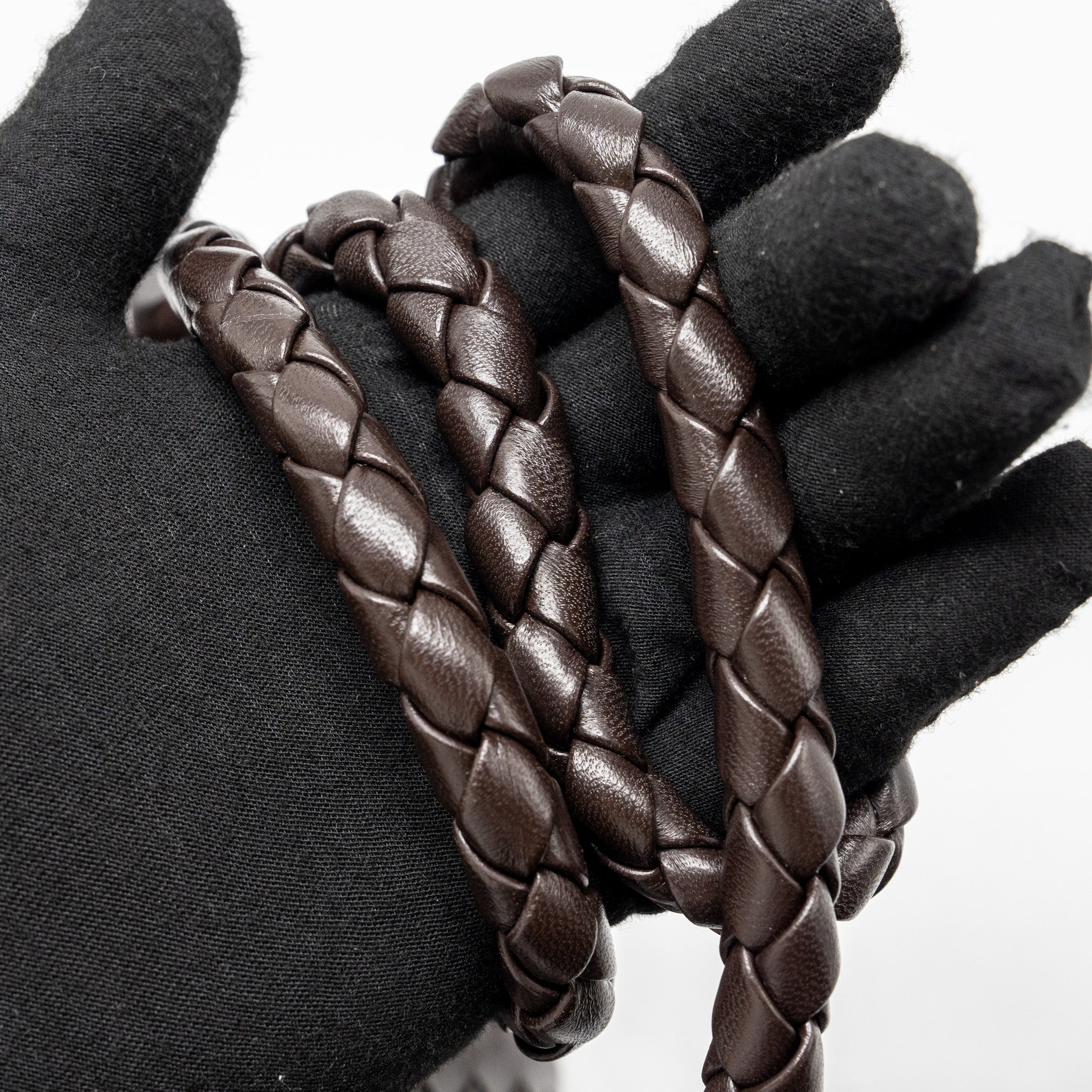 BOTTEGA VENETA MEDIUM ANDIAMO BAG LAMBSKIN FONDANT GHW