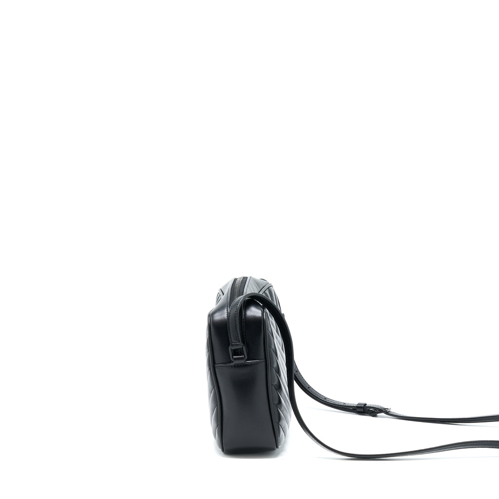 SAINT LAURENT/YSL LOU CAMERA BAG CALFSKIN SO BLACK