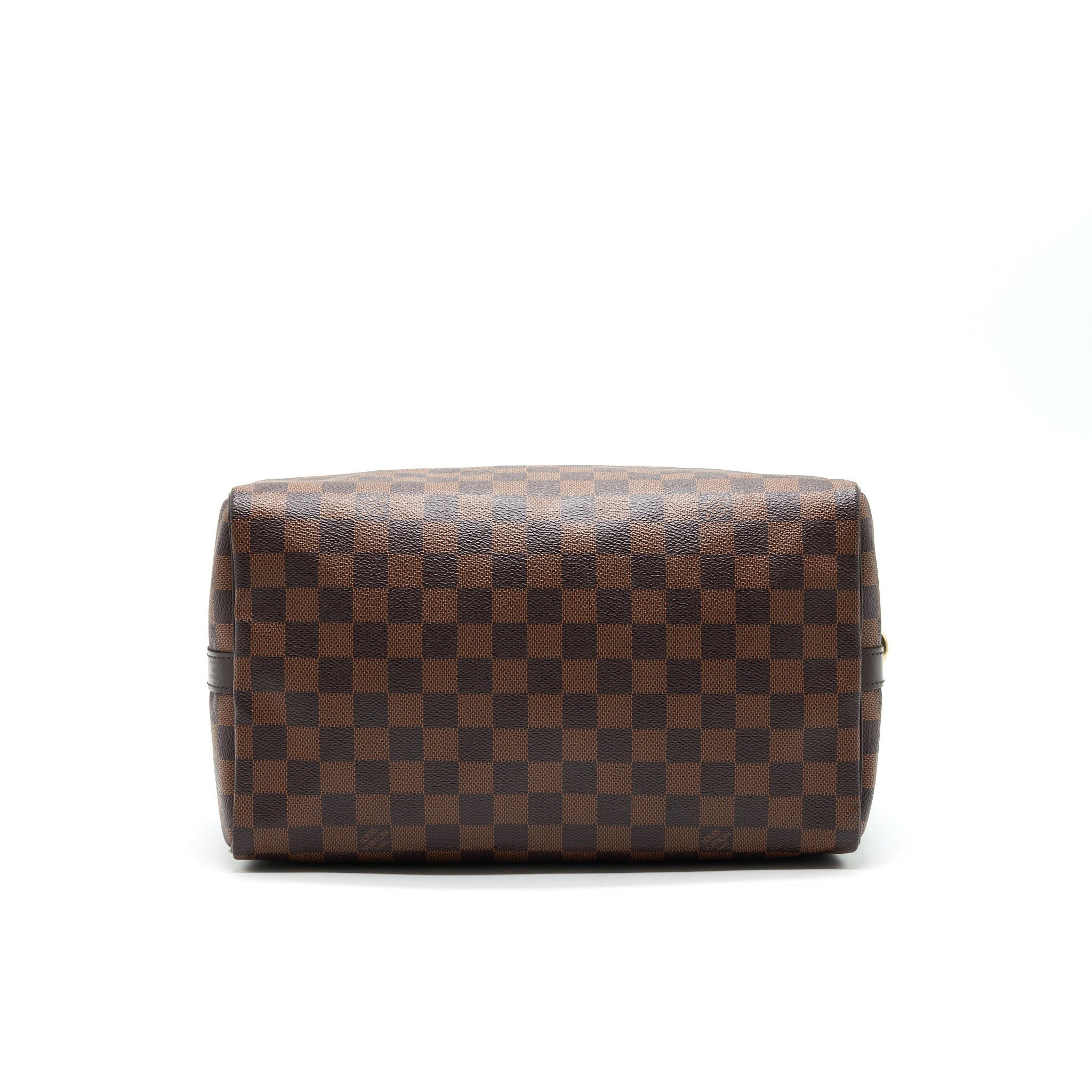 LOUIS VUITTON SPEEDY 30 DAMIER EBENE CANVAS HANDBAG BROWN