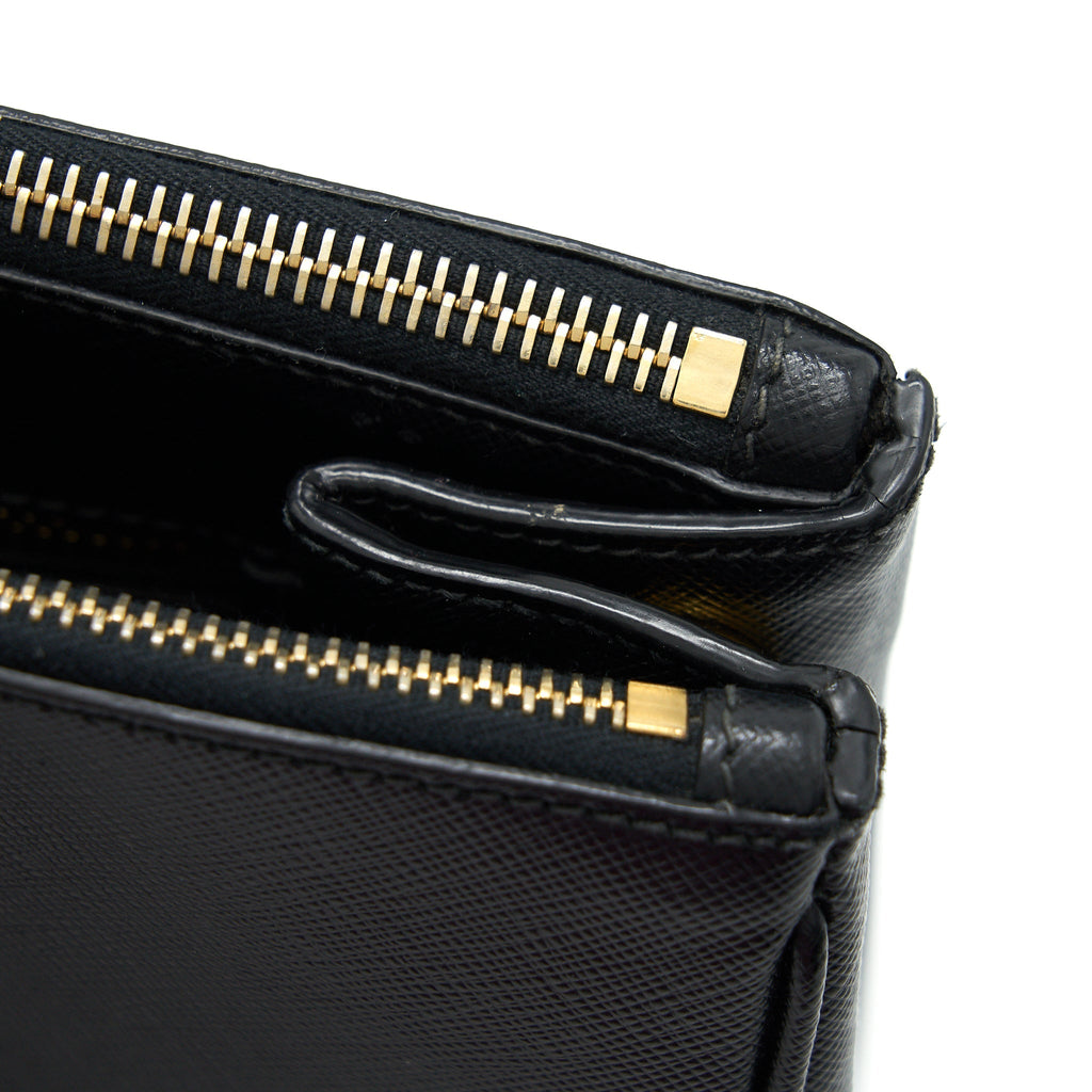 PRADA SAFFIANO TOTE BAG BLACK GHW