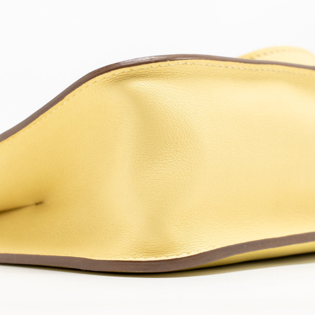 HERMES MINI HALZAN 22 SWIFT 1Z JAUNE POUSSIN SHW