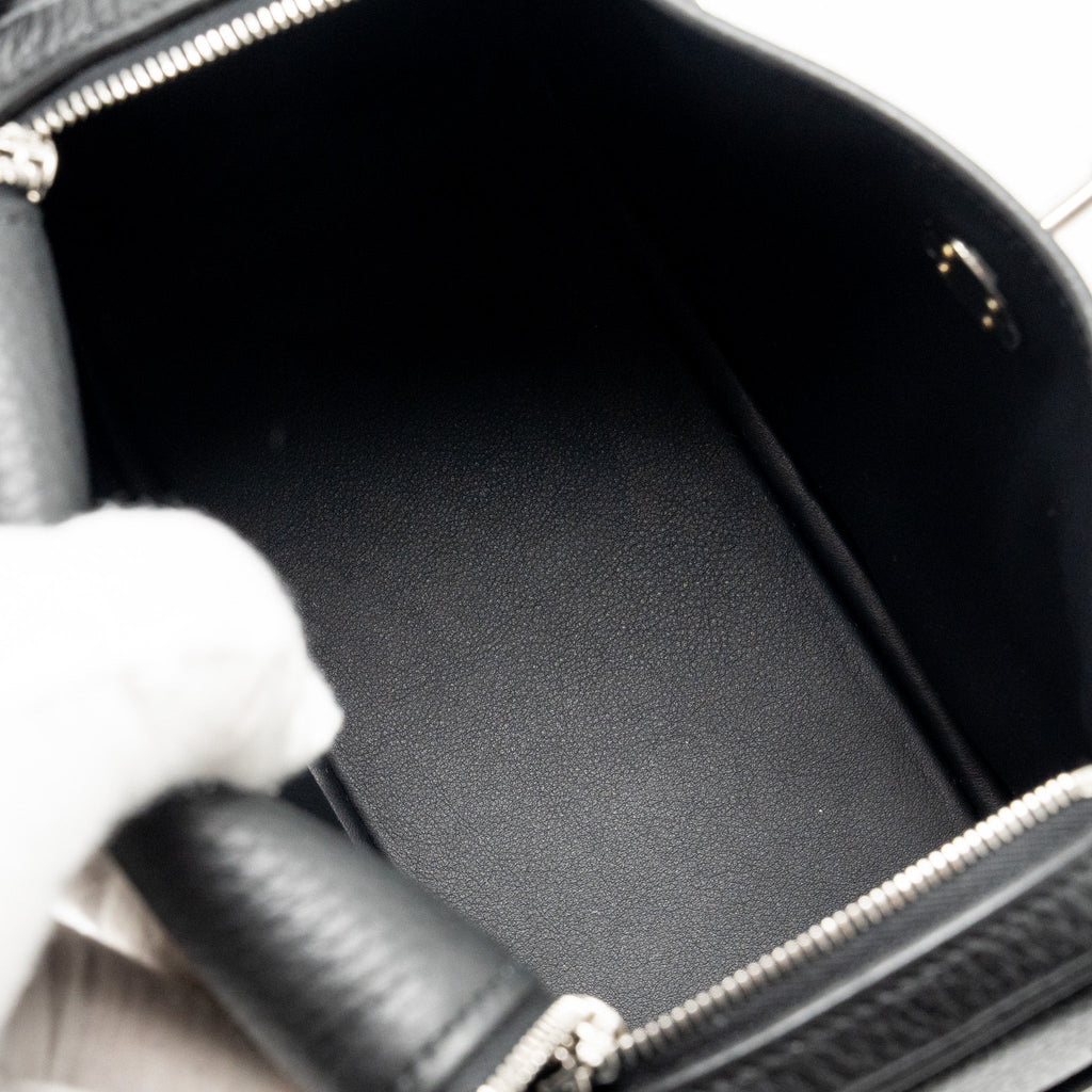 HERMES MINI LINDY II CLEMENCE BLACK SHW