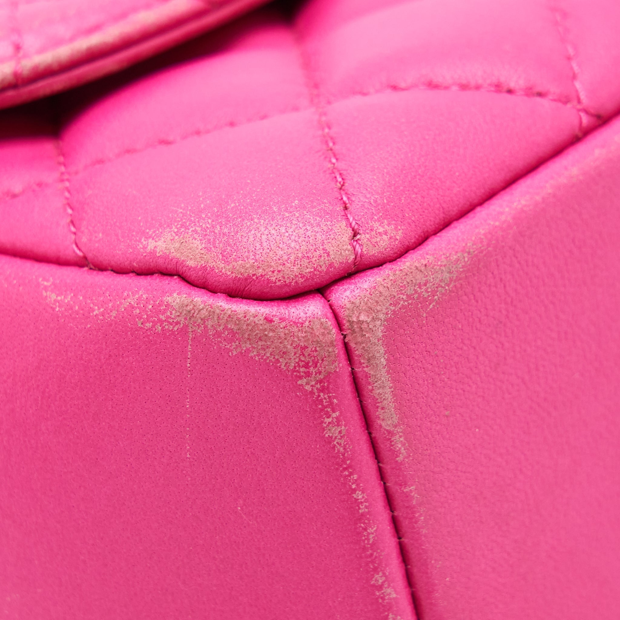 CHANEL QUILTED FLAP BAG LAMBSKIN PINK GHW