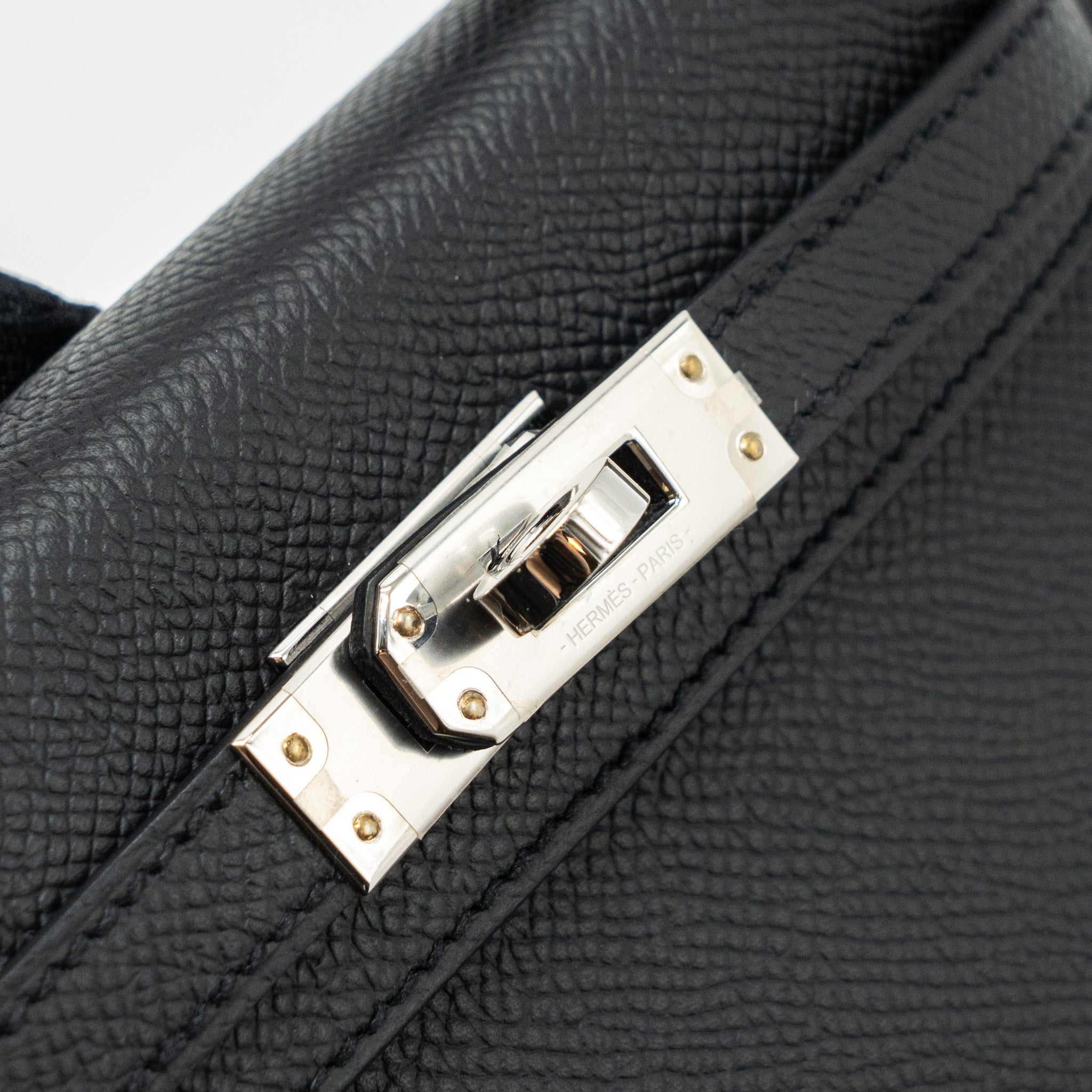 HERMES MINI KELLY EPSOM BLACK SHW