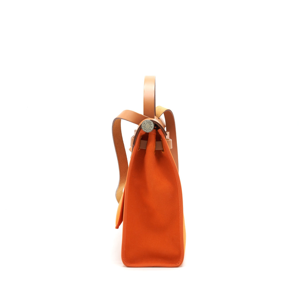 HERMES HERBAG 31 FEU/NATURE