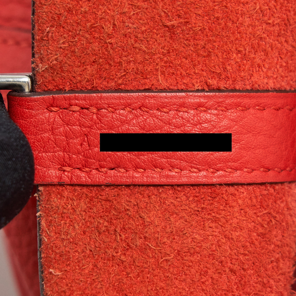 HERMES PICOTIN 18 LOCK BAG ROUGE TOMATE SHW