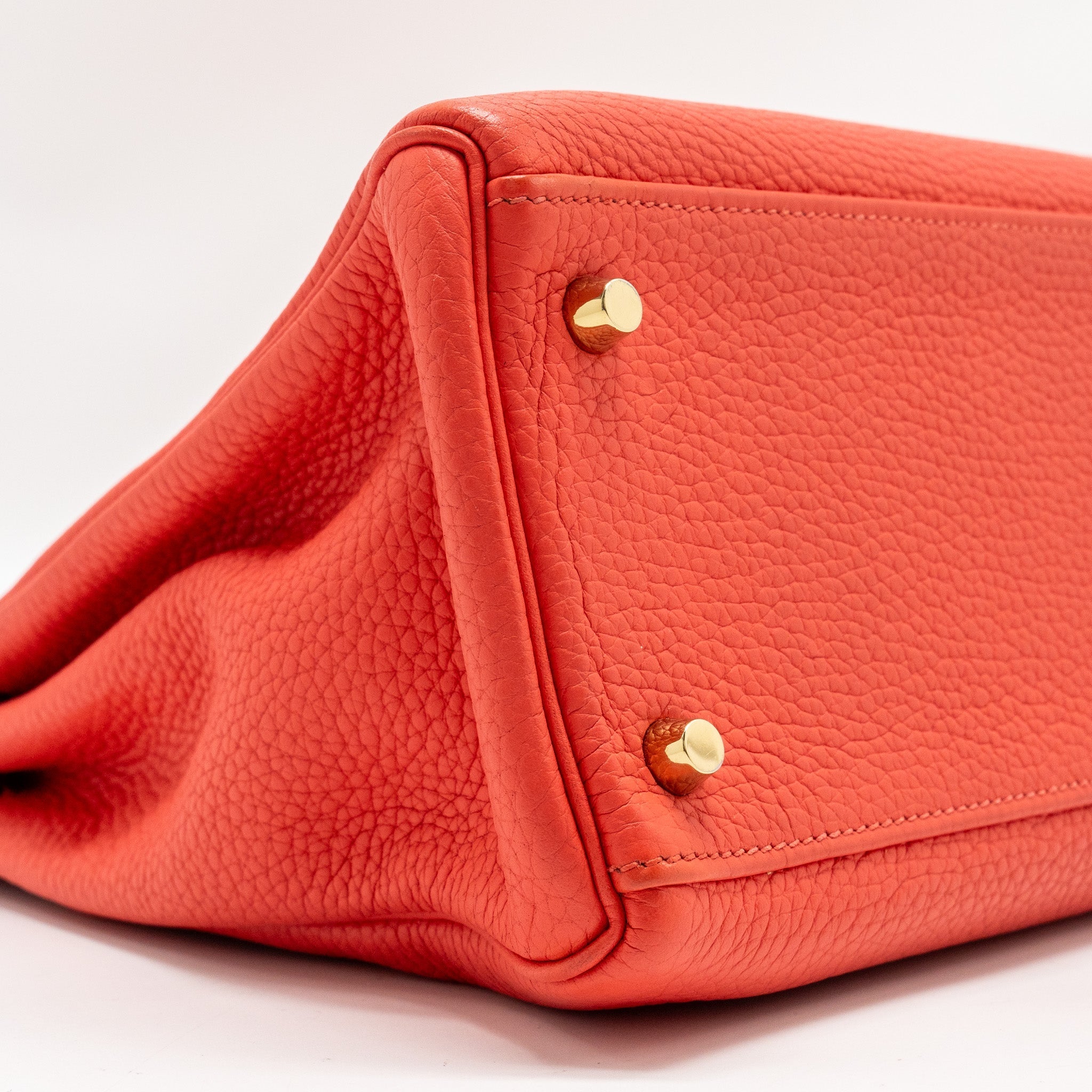 HERMES KELLY 32 CLEMENCE T5 ROSE JAIPUR GHW