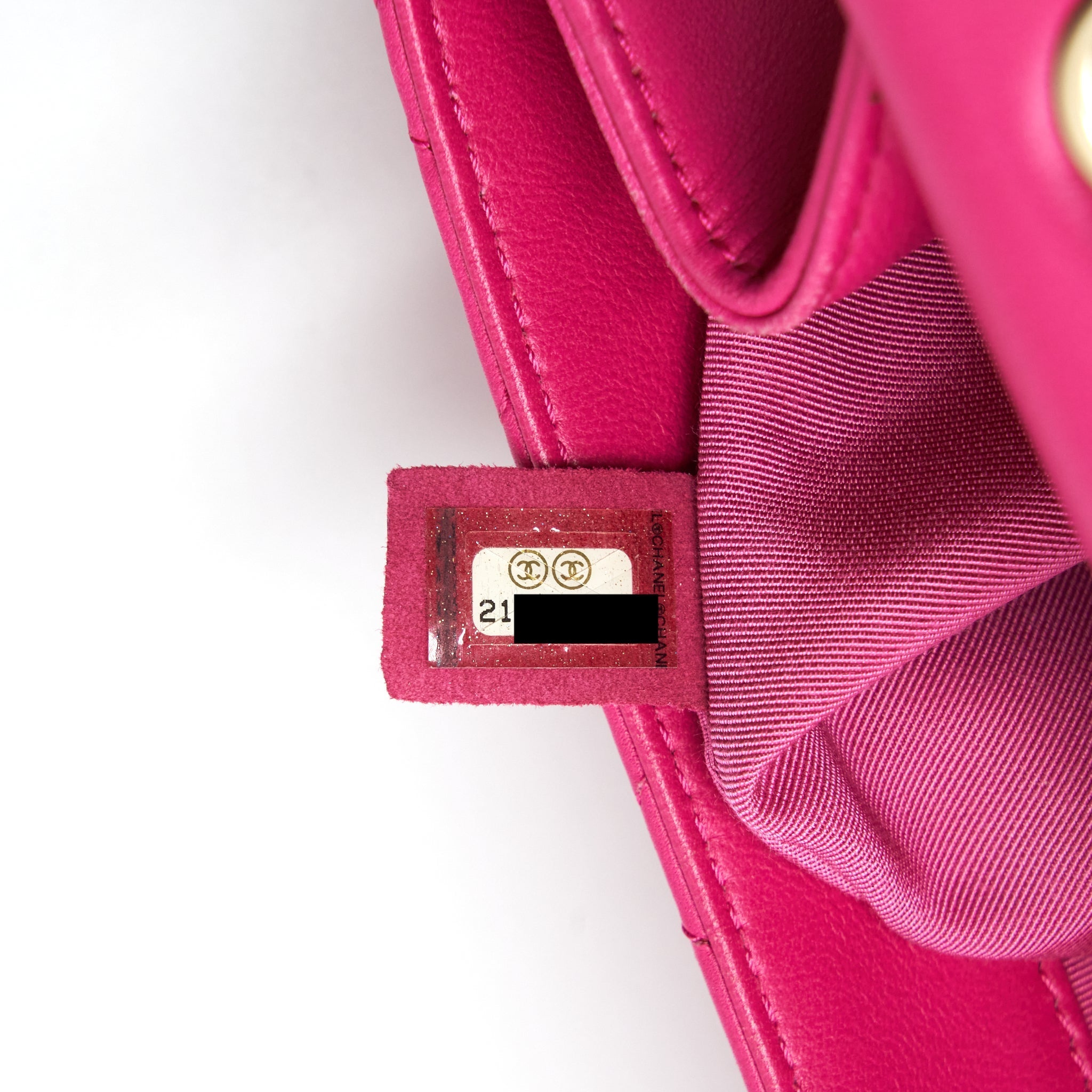 CHANEL QUILTED FLAP BAG LAMBSKIN PINK GHW