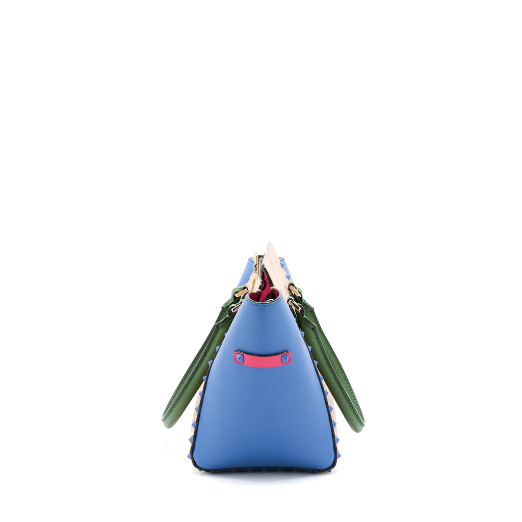 VALENTINO ROCKSTUD PAGOTA BAG MULTICOLOUR GHW