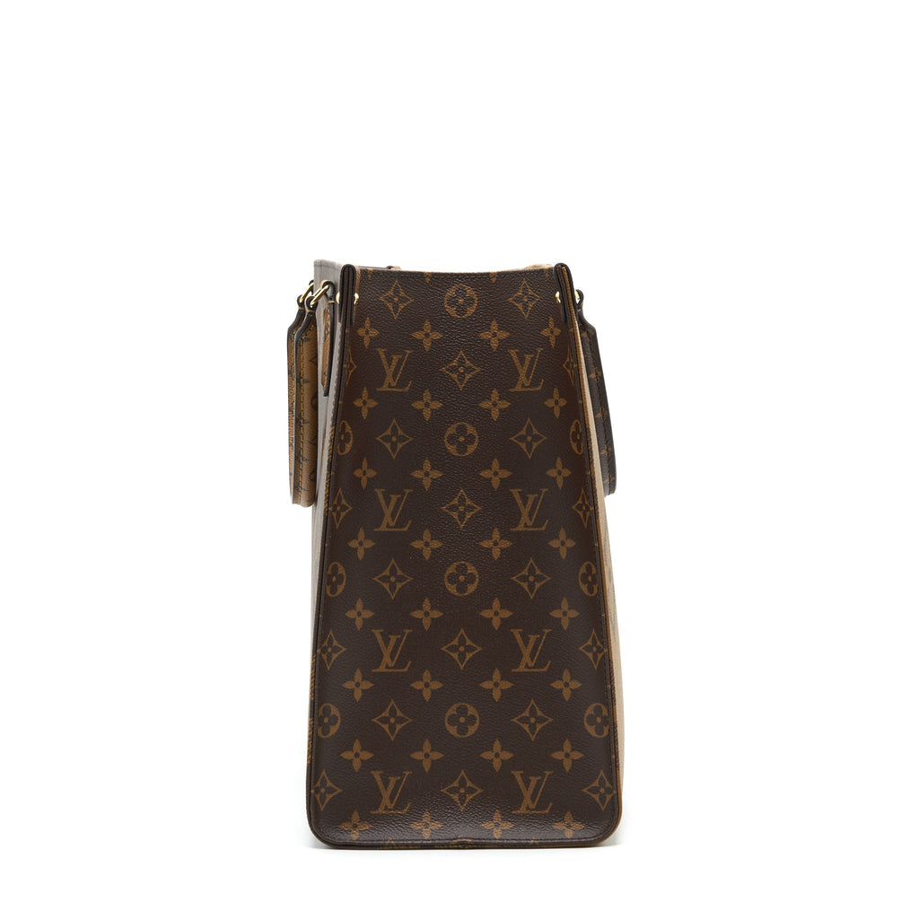 LOUIS VUITTON ON THE GO GM MONOGRAM CANVAS