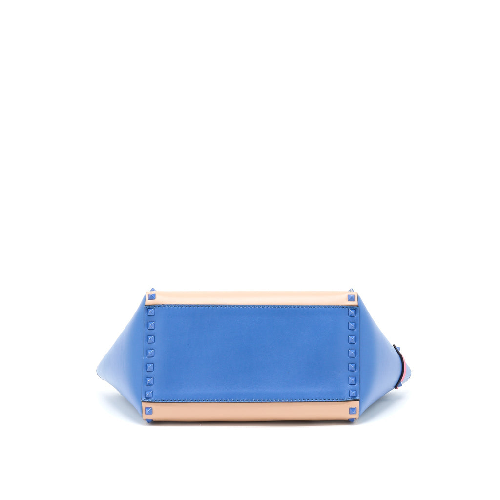 VALENTINO ROCKSTUD PAGOTA BAG MULTICOLOUR GHW