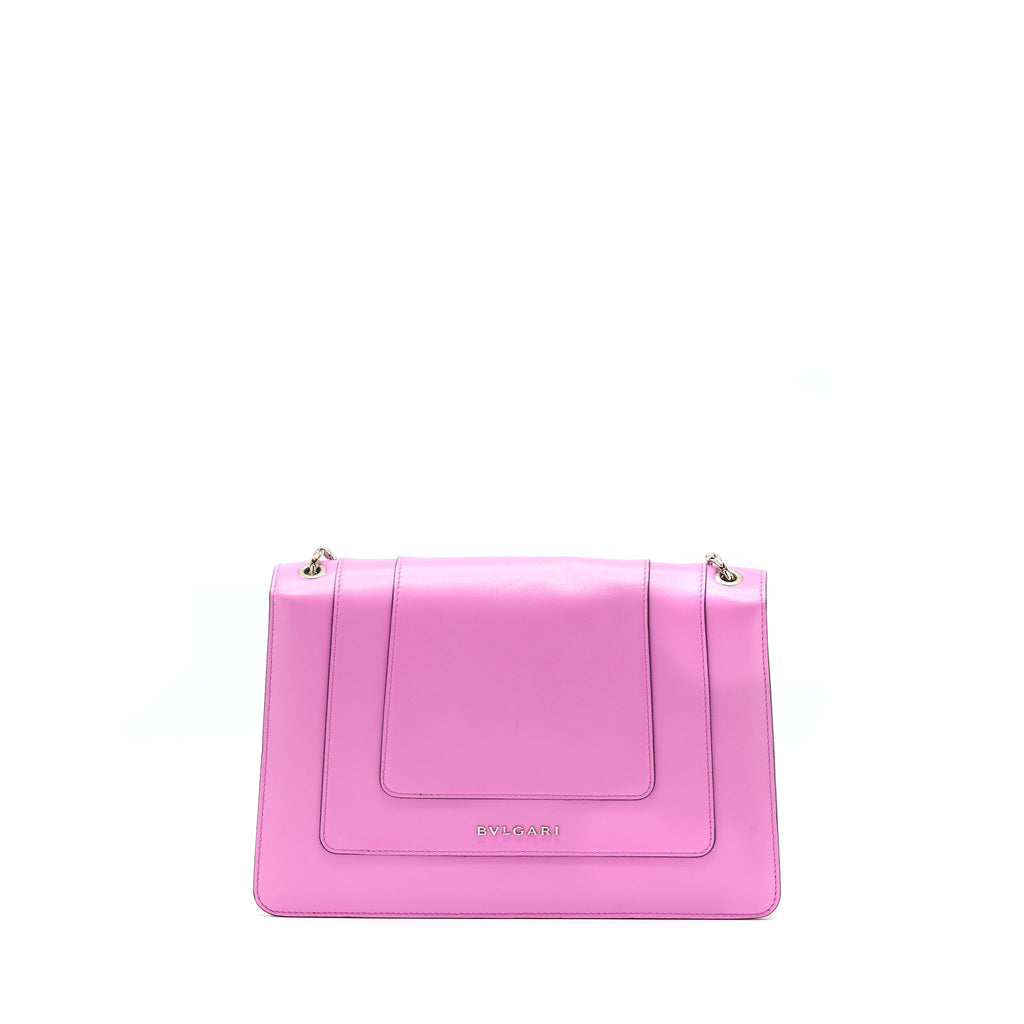 BVLGARI SERPENTI FOREVER SHOULDER BAG CALFSKIN PINK/PURPLE SHW