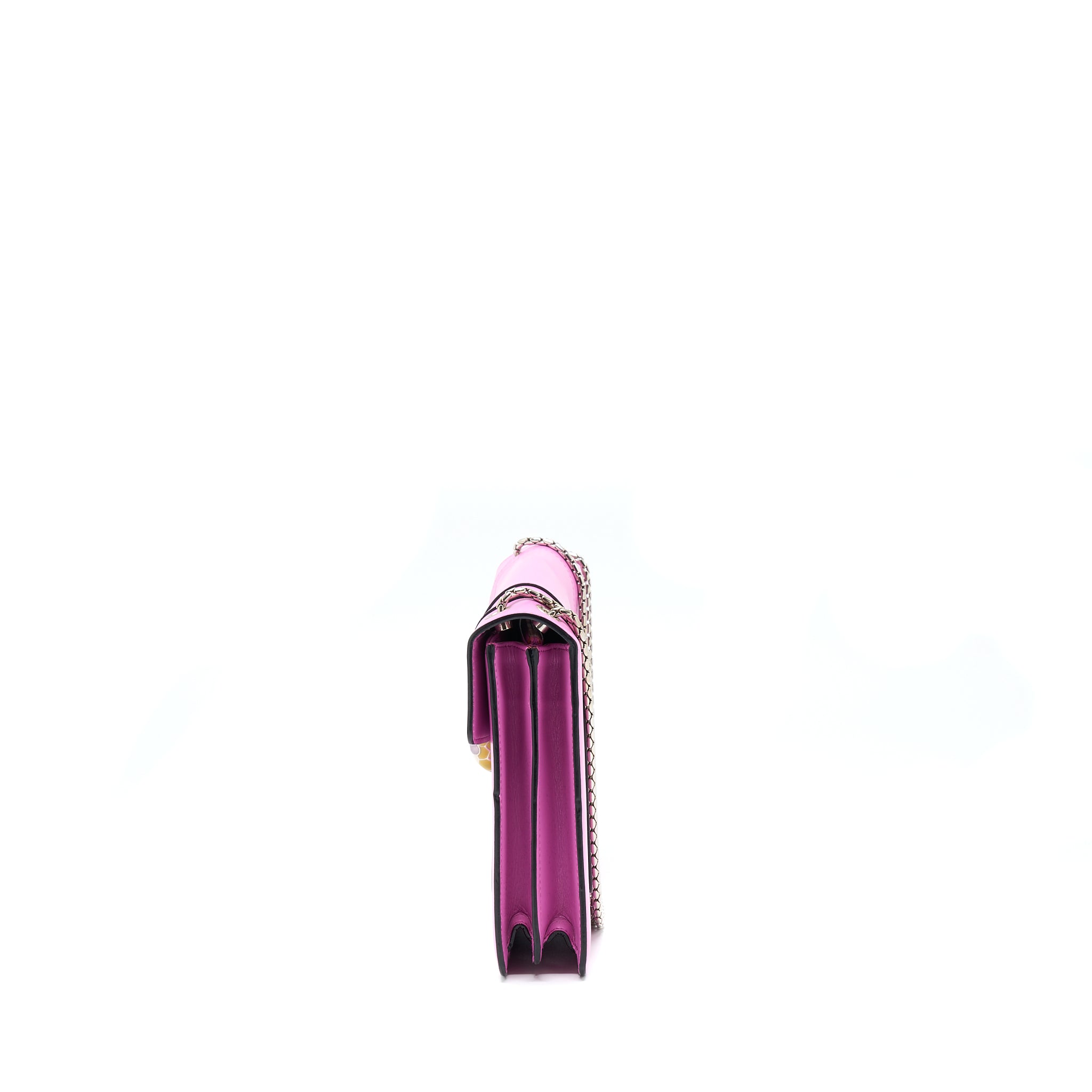 BVLGARI SERPENTI FOREVER SHOULDER BAG CALFSKIN PINK/PURPLE SHW