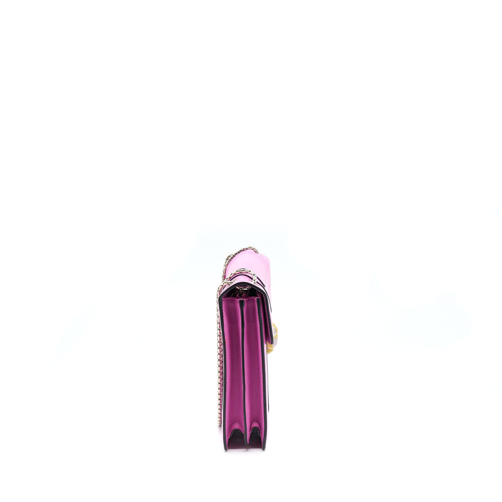 BVLGARI SERPENTI FOREVER SHOULDER BAG CALFSKIN PINK/PURPLE SHW
