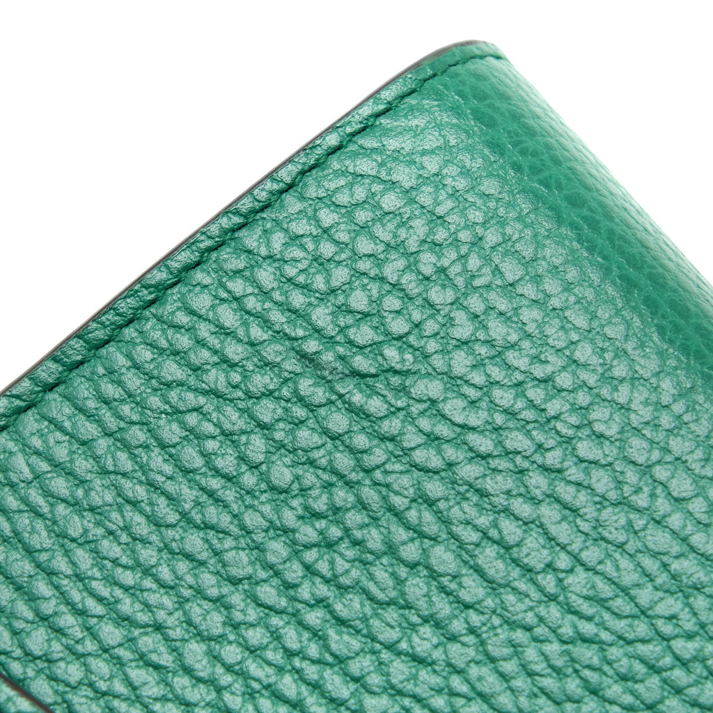 GUCCI DIONYSUS MINI CHAIN BAG CALFSKIN GREEN MULTICOLOUR HARDWARE