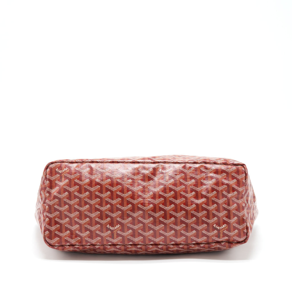 GOYARD SAINT LOUIS TOTE PM RED/MULTICOLOUR