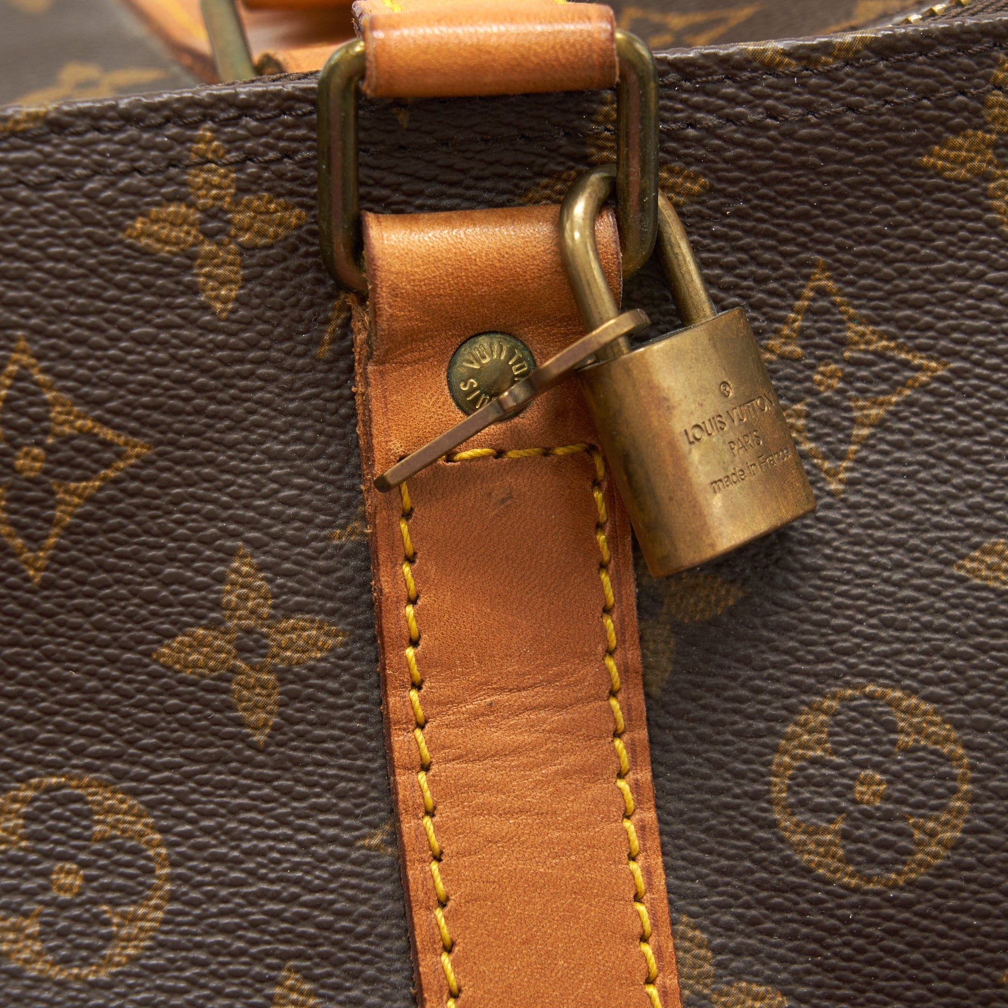 LOUIS VUITTON VINTAGE KEEPALL 55 MONOGRAM CANVAS