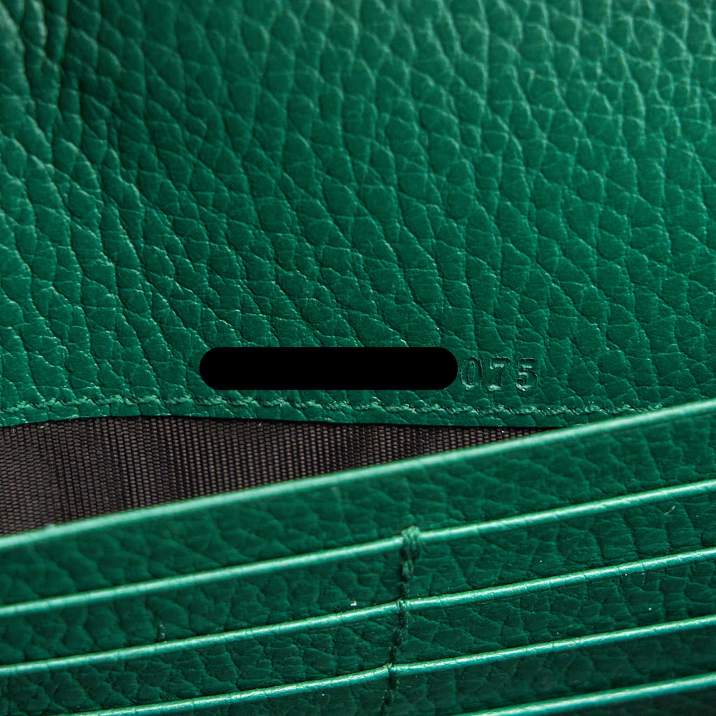 GUCCI DIONYSUS MINI CHAIN BAG CALFSKIN GREEN MULTICOLOUR HARDWARE